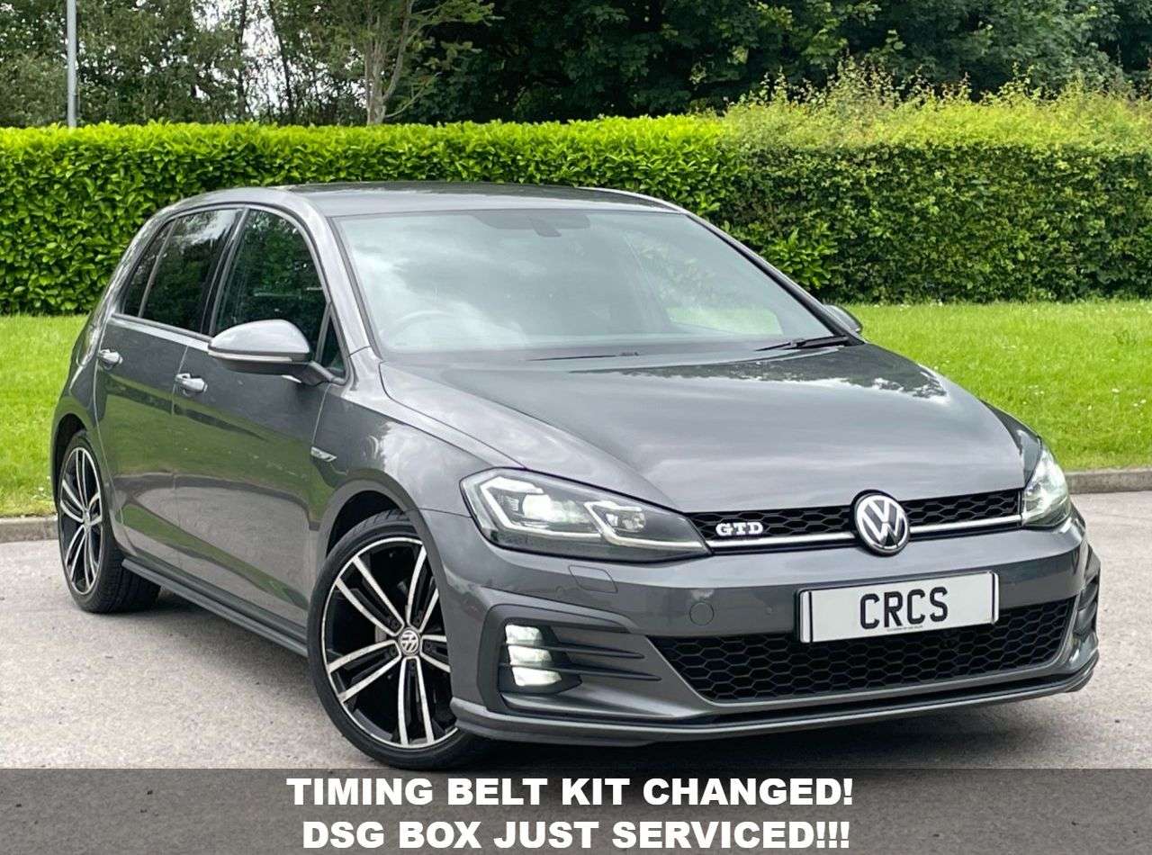A 2017 VOLKSWAGEN GOLF 2.0 TDI BlueMotion Tech GTD Hatchback 5dr Diesel DSG Euro 6 (s/s) (184 ps) A 2017 VOLKSWAGEN GOLF 2.0 TDI BlueMotion Tech GTD Hatchback 5dr Diesel DSG Euro 6 (s/s) (184 ps)