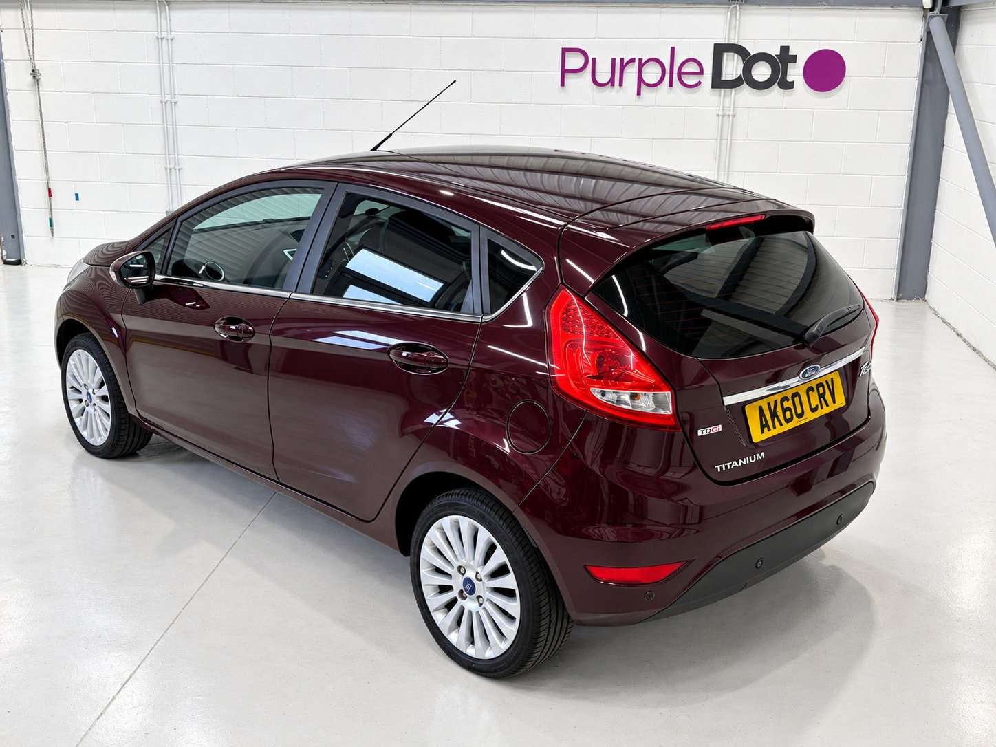 A 2010 FORD FIESTA 1.6 TDCi DPF Titanium Hatchback 5dr Diesel Manual (107 g/km, 94 bhp) A 2010 FORD FIESTA 1.6 TDCi DPF Titanium Hatchback 5dr Diesel Manual (107 g/km, 94 bhp)