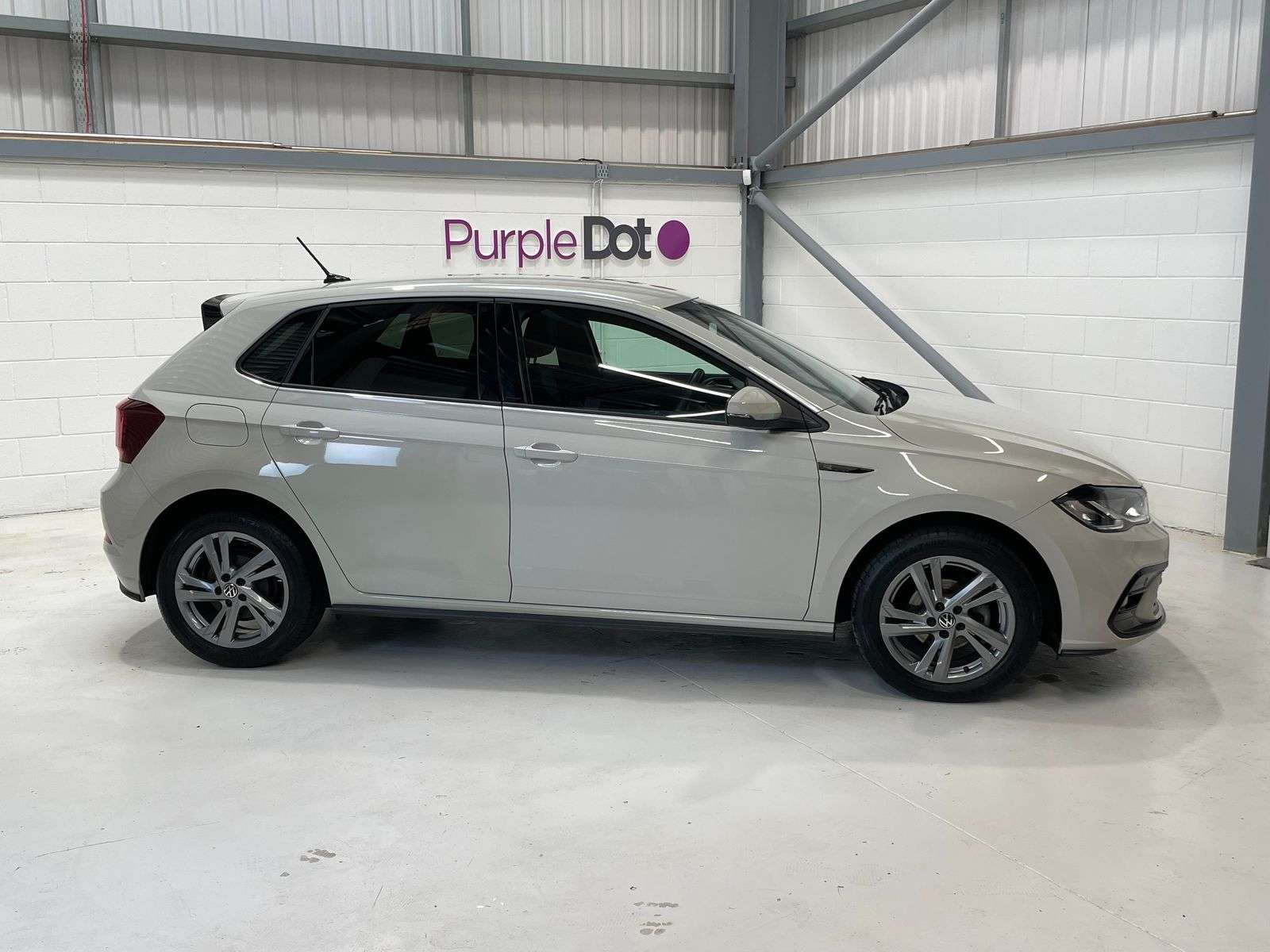 A 2023 VOLKSWAGEN POLO 1.0L R-Line TSI Semi-Auto Hatchback 5dr Petrol Euro 6 (94 bhp) A 2023 VOLKSWAGEN POLO 1.0L R-Line TSI Semi-Auto Hatchback 5dr Petrol Euro 6 (94 bhp)