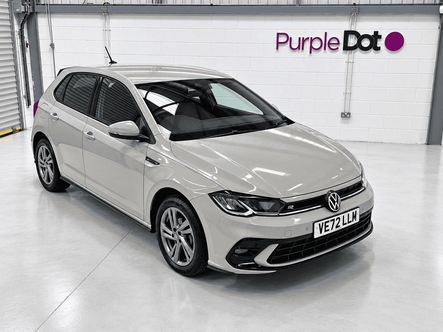 A 2023 VOLKSWAGEN POLO 1.0L R-Line TSI Semi-Auto Hatchback 5dr Petrol Euro 6 (94 bhp) A 2023 VOLKSWAGEN POLO 1.0L R-Line TSI Semi-Auto Hatchback 5dr Petrol Euro 6 (94 bhp)