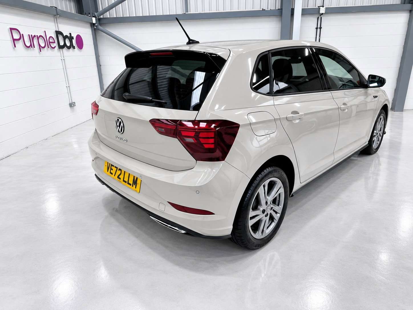A 2023 VOLKSWAGEN POLO 1.0L R-Line TSI Semi-Auto Hatchback 5dr Petrol Euro 6 (94 bhp) A 2023 VOLKSWAGEN POLO 1.0L R-Line TSI Semi-Auto Hatchback 5dr Petrol Euro 6 (94 bhp)