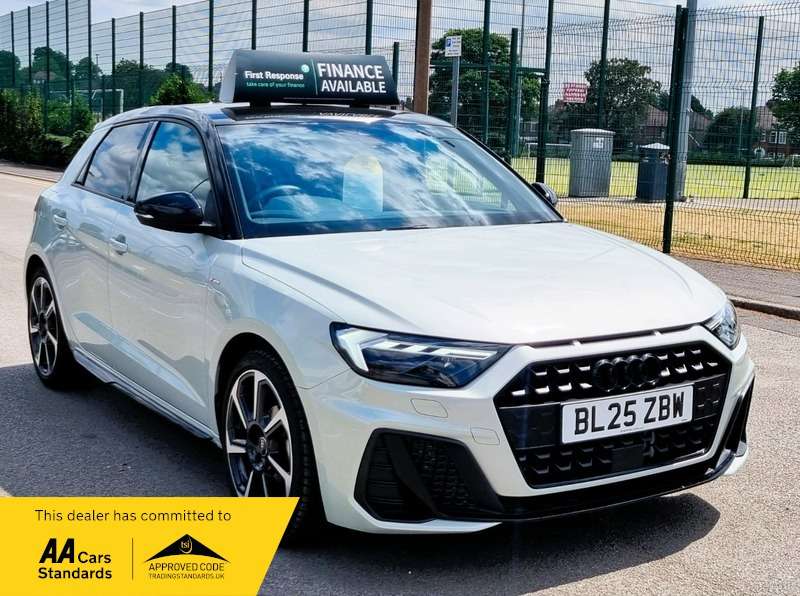 A 2025 AUDI A1 SPORTBACK TFSI S LINE BLACK EDITION A 2025 AUDI A1 SPORTBACK TFSI S LINE BLACK EDITION