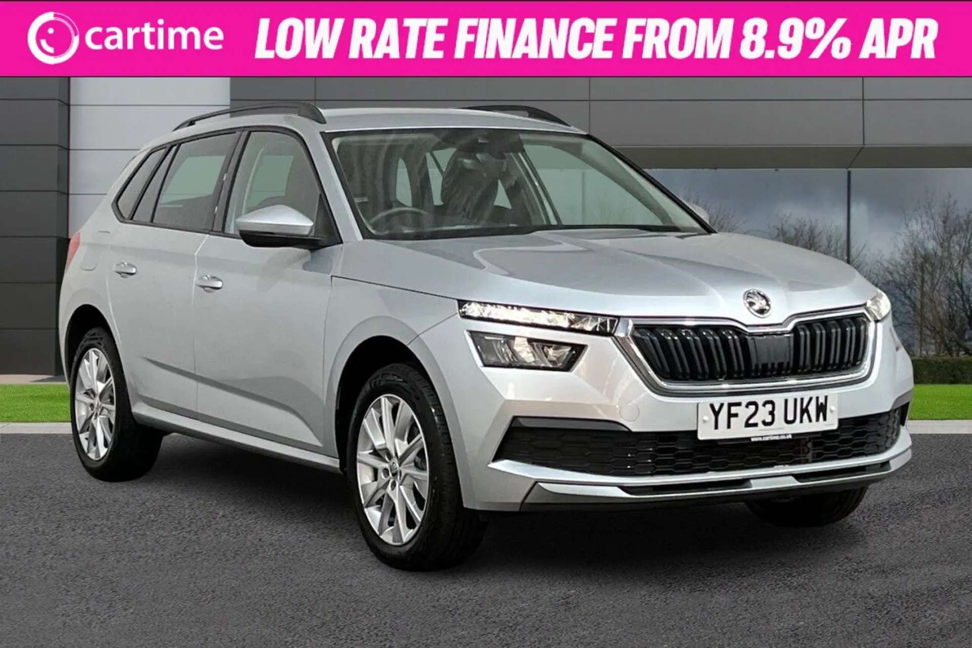 A 2023 SKODA KAMIQ 1.5 SE DRIVE TSI 5d 148 BHP Touchscreen, Satellite Navigation, Apple CarPlay / Android Auto, Rear Parking Sensors, DAB Digital Radio Brilliant Silver, A 2023 SKODA KAMIQ 1.5 SE DRIVE TSI 5d 148 BHP Touchscreen, Satellite Navigation, Apple CarPlay / Android Auto, Rear Parking Sensors, DAB Digital Radio Brilliant Silver,