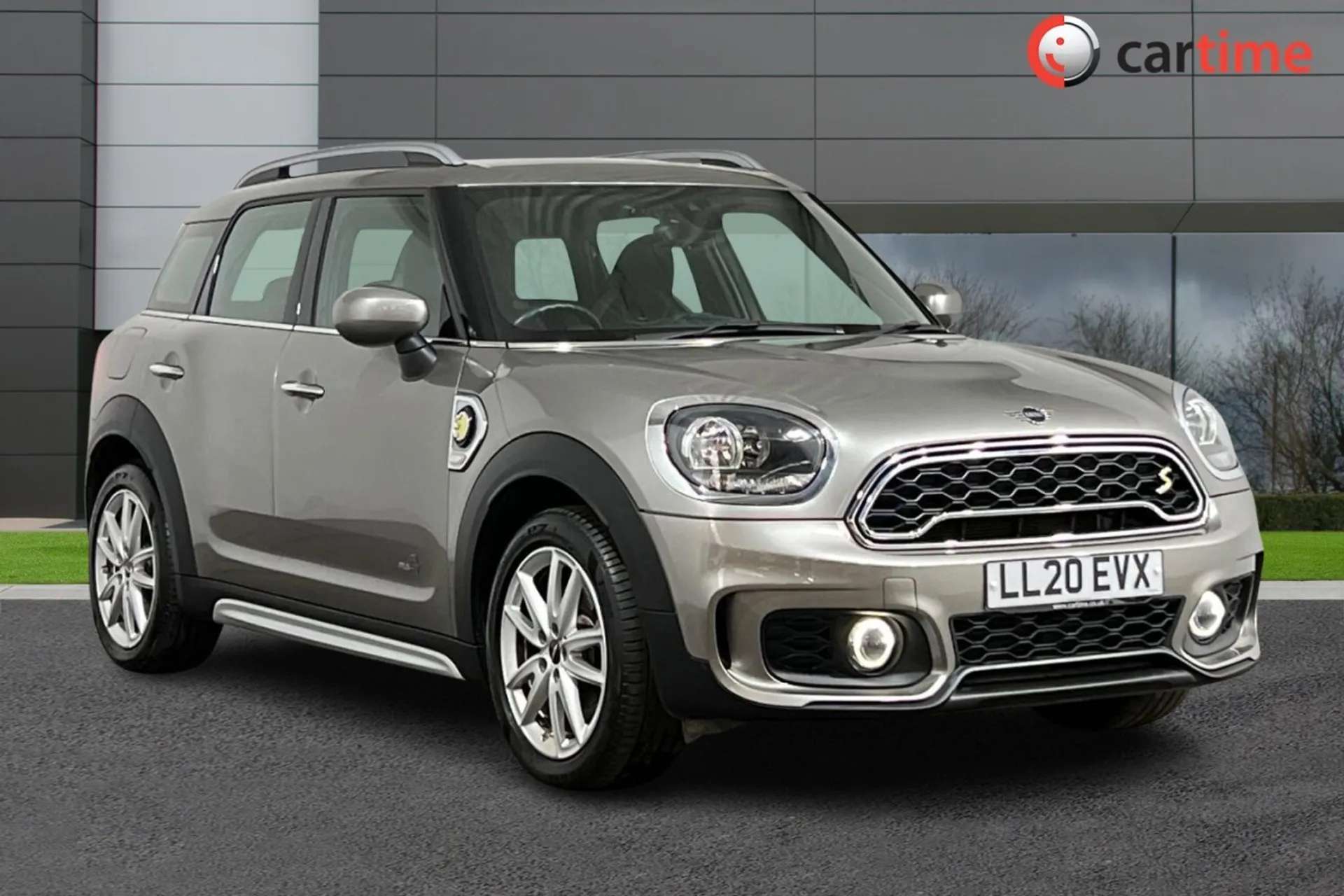 A 2020 MINI COUNTRYMAN 1.5 COOPER S E ALL4 SPORT 5d 222 BHP Satellite Navigation, 18in Alloys, Air Conditioning, DAB / Bluetooth, Rear Park Sensors Melting Silver, 18-Inch A A 2020 MINI COUNTRYMAN 1.5 COOPER S E ALL4 SPORT 5d 222 BHP Satellite Navigation, 18in Alloys, Air Conditioning, DAB / Bluetooth, Rear Park Sensors Melting Silver, 18-Inch A