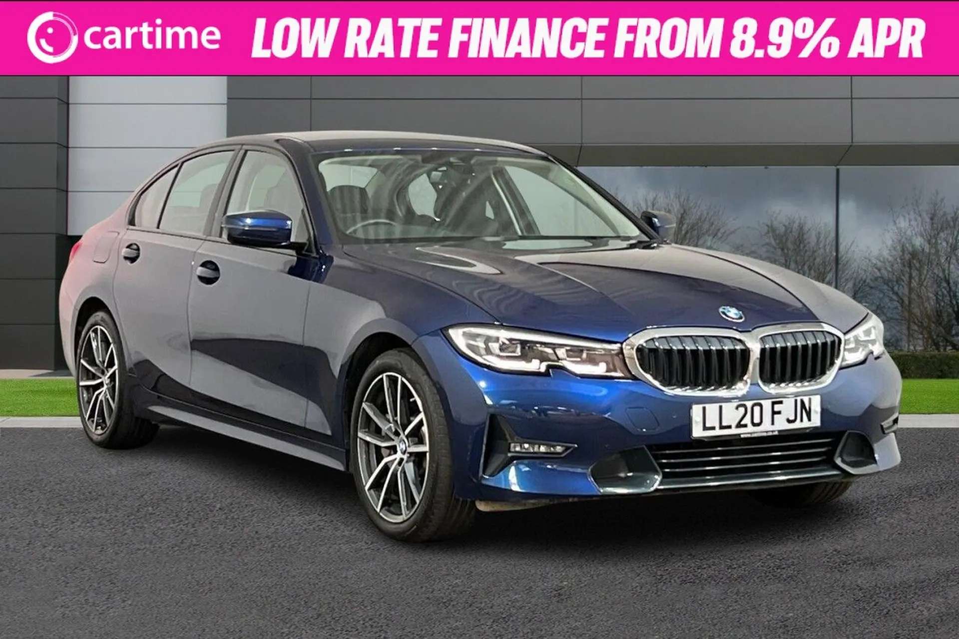 A 2020 BMW 3 SERIES 2.0 330E SPORT PRO 4d 289 BHP Parking Assistant, Rear View Camera, Heated Front Seats, Apple CarPlay, BMW Navigation Mediterranean Blue, 18-Inch Alloy A 2020 BMW 3 SERIES 2.0 330E SPORT PRO 4d 289 BHP Parking Assistant, Rear View Camera, Heated Front Seats, Apple CarPlay, BMW Navigation Mediterranean Blue, 18-Inch Alloy