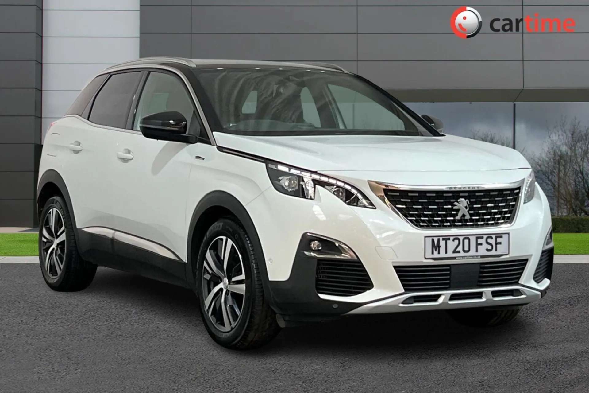 A 2020 PEUGEOT 3008 1.2 PURETECH S/S GT LINE 5d 129 BHP Reverse Camera, Privacy Glass, 3D Connected Navigation, DAB/Bluetooth, Cruise Control Pearlescent White, 18-Inch A A 2020 PEUGEOT 3008 1.2 PURETECH S/S GT LINE 5d 129 BHP Reverse Camera, Privacy Glass, 3D Connected Navigation, DAB/Bluetooth, Cruise Control Pearlescent White, 18-Inch A