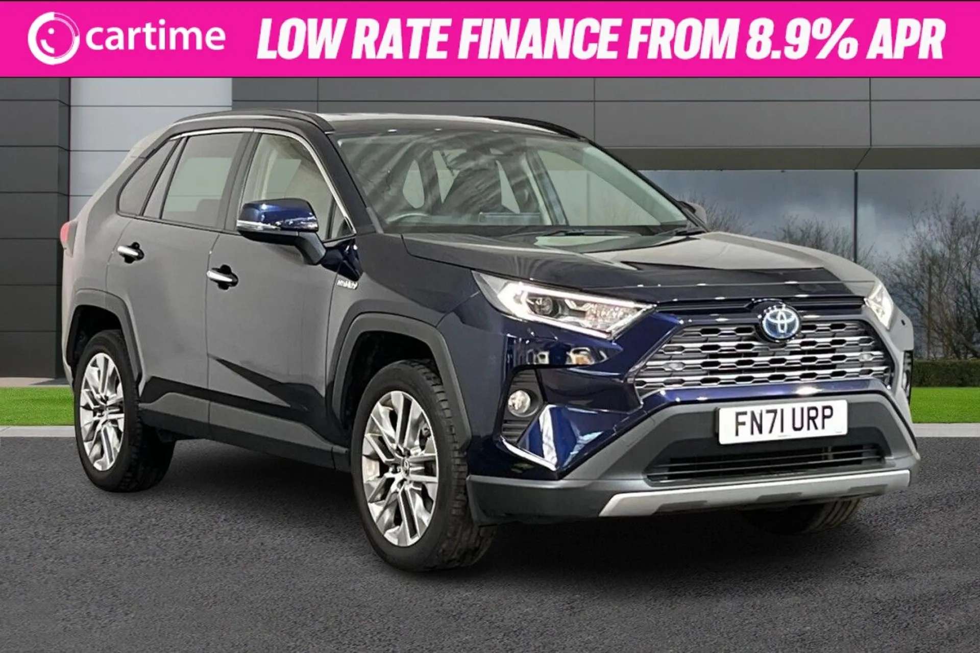 A 2021 TOYOTA RAV4 2.5 VVT-h GPF Excel SUV 5dr Petrol Hybrid CVT Euro 6 (s/s) (218 ps) 8in Touchscreen, Leather Seats, DAB / Bluetooth, Hill Start Assist Control, Revers A 2021 TOYOTA RAV4 2.5 VVT-h GPF Excel SUV 5dr Petrol Hybrid CVT Euro 6 (s/s) (218 ps) 8in Touchscreen, Leather Seats, DAB / Bluetooth, Hill Start Assist Control, Revers