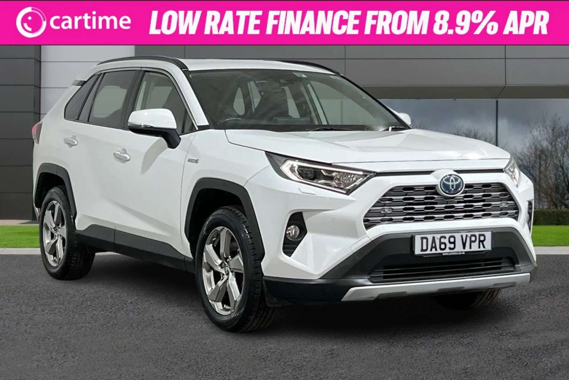 A 2019 TOYOTA RAV4 2.5 VVT-I EXCEL 5d 219 BHP Heated Front Seats, Reclining Rear Seats, Rear View Camera, Heated Steering Wheel, Blind Spot Monitor Pure White, 18-Inch A A 2019 TOYOTA RAV4 2.5 VVT-I EXCEL 5d 219 BHP Heated Front Seats, Reclining Rear Seats, Rear View Camera, Heated Steering Wheel, Blind Spot Monitor Pure White, 18-Inch A