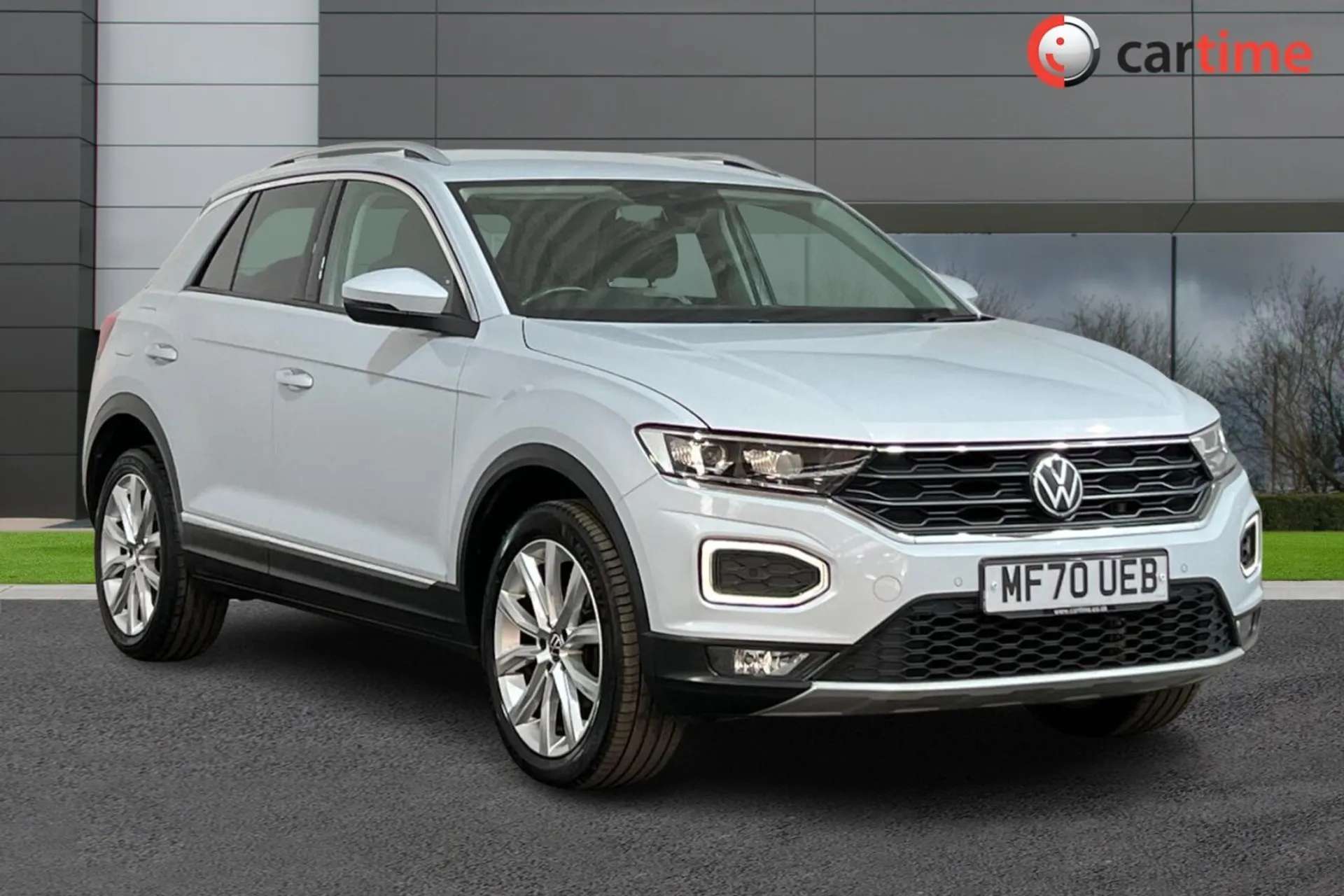 A 0 VOLKSWAGEN T-ROC 1.5 SEL TSI EVO DSG 5d 148 BHP Wireless App Connect, Parking Sensors, Adaptive Cruise Control, LED Headlights, DAB Radio White Silver, 18-Inch Alloy W A 0 VOLKSWAGEN T-ROC 1.5 SEL TSI EVO DSG 5d 148 BHP Wireless App Connect, Parking Sensors, Adaptive Cruise Control, LED Headlights, DAB Radio White Silver, 18-Inch Alloy W