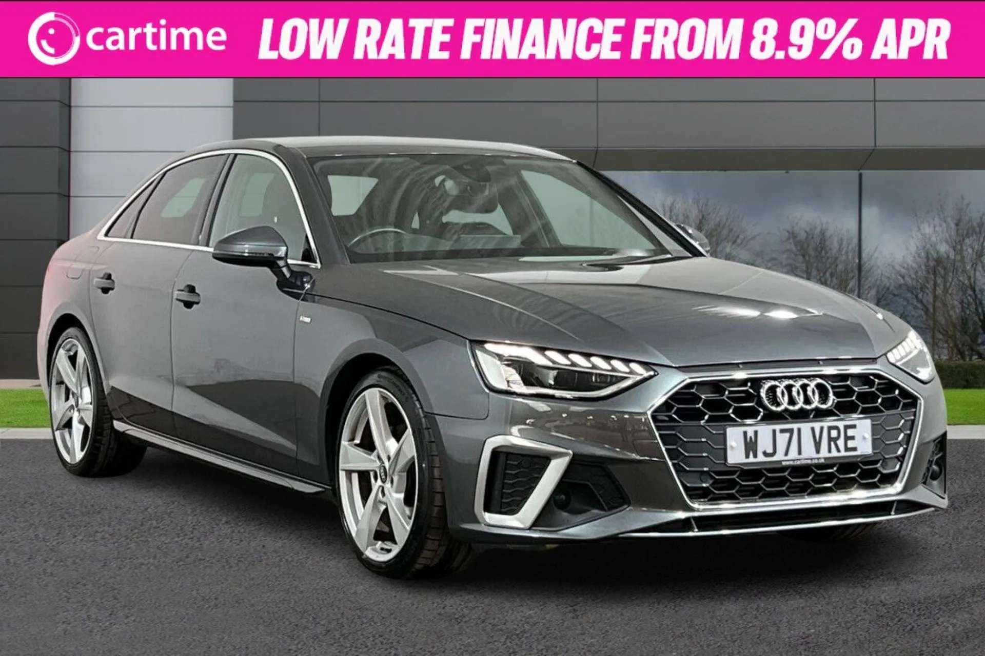 A 2021 AUDI A4 2.0 TFSI S LINE MHEV 4d 148 BHP Heated Front Seats, Electric Lumbar, Audi Park System Plus, Android Auto/Apple CarPlay, Audi Virtual Cockpit Daytona G A 2021 AUDI A4 2.0 TFSI S LINE MHEV 4d 148 BHP Heated Front Seats, Electric Lumbar, Audi Park System Plus, Android Auto/Apple CarPlay, Audi Virtual Cockpit Daytona G