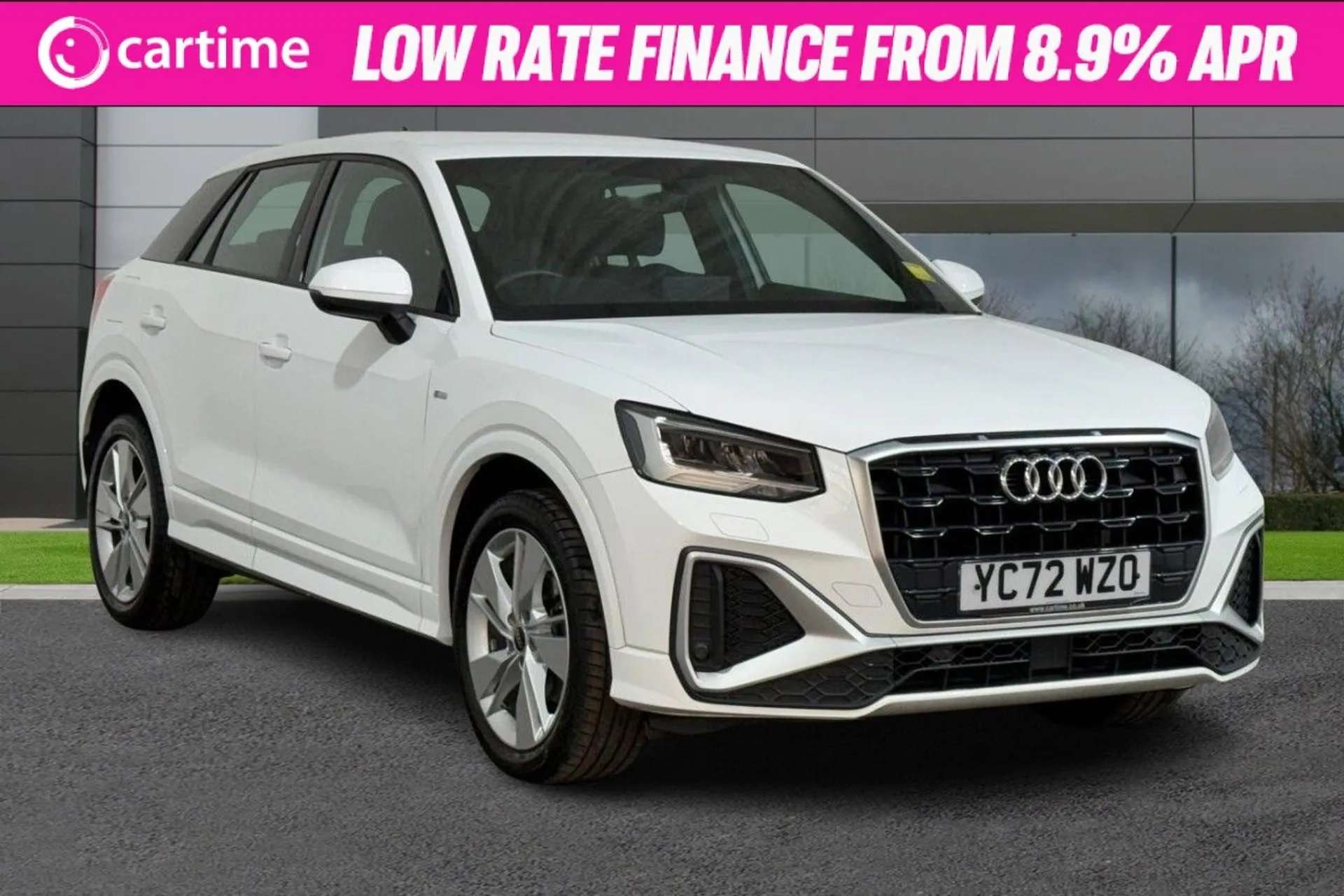 A 2022 AUDI Q2 1.0 TFSI S LINE 5d 109 BHP Rear Park Sensors, Cruise Control, DAB Digital Radio, Android Auto/Apple CarPlay, Bluetooth Ibis White, 18-Inch Alloy Wheel A 2022 AUDI Q2 1.0 TFSI S LINE 5d 109 BHP Rear Park Sensors, Cruise Control, DAB Digital Radio, Android Auto/Apple CarPlay, Bluetooth Ibis White, 18-Inch Alloy Wheel