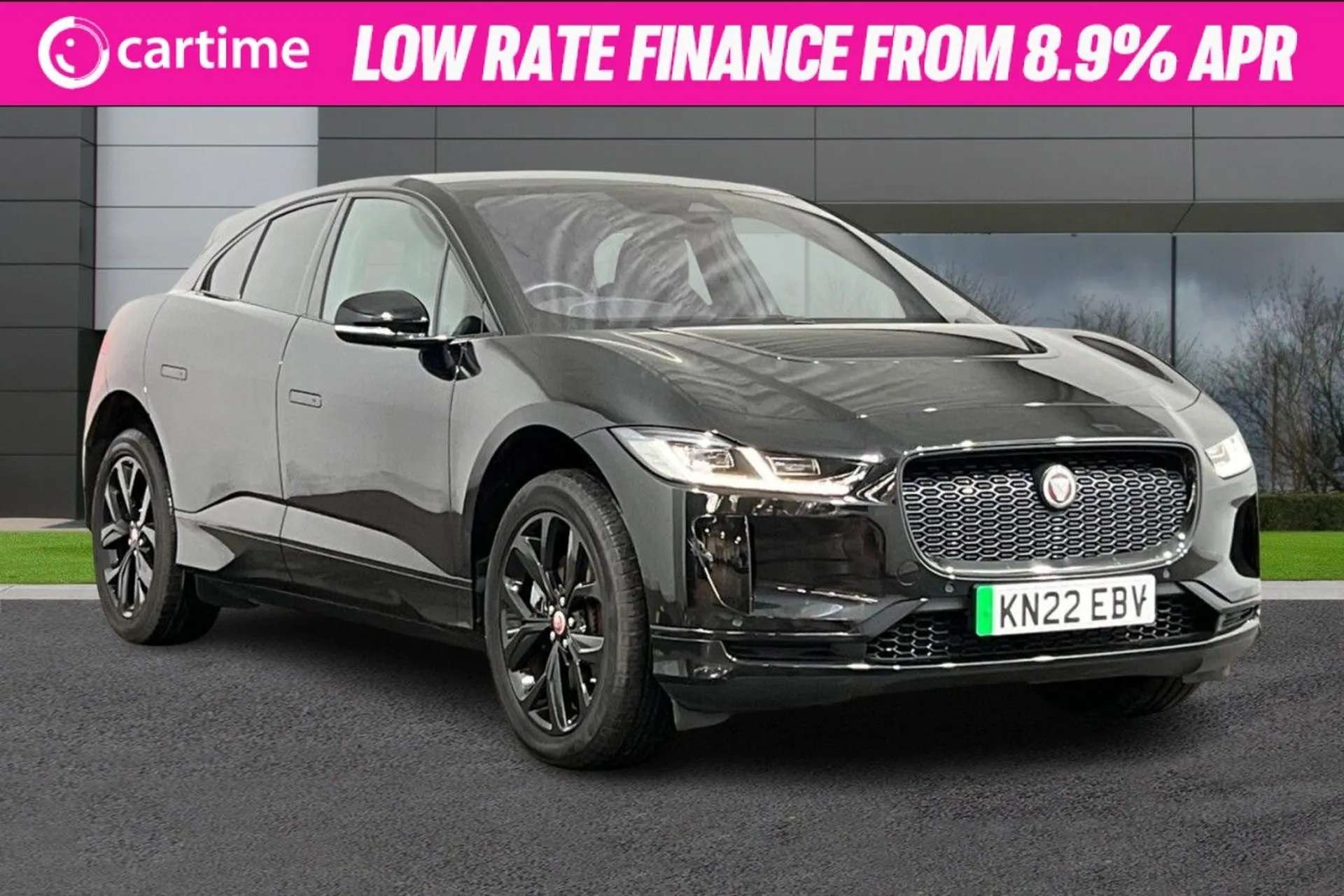 A 2022 JAGUAR I-PACE HSE BLACK 5d 395 BHP Meridian 3D Surround Audio, Rear Camera, Heated Steering Wheel, Adaptive Cruise Control, Matrix LED Headlights 20in Alloys, Santo A 2022 JAGUAR I-PACE HSE BLACK 5d 395 BHP Meridian 3D Surround Audio, Rear Camera, Heated Steering Wheel, Adaptive Cruise Control, Matrix LED Headlights 20in Alloys, Santo