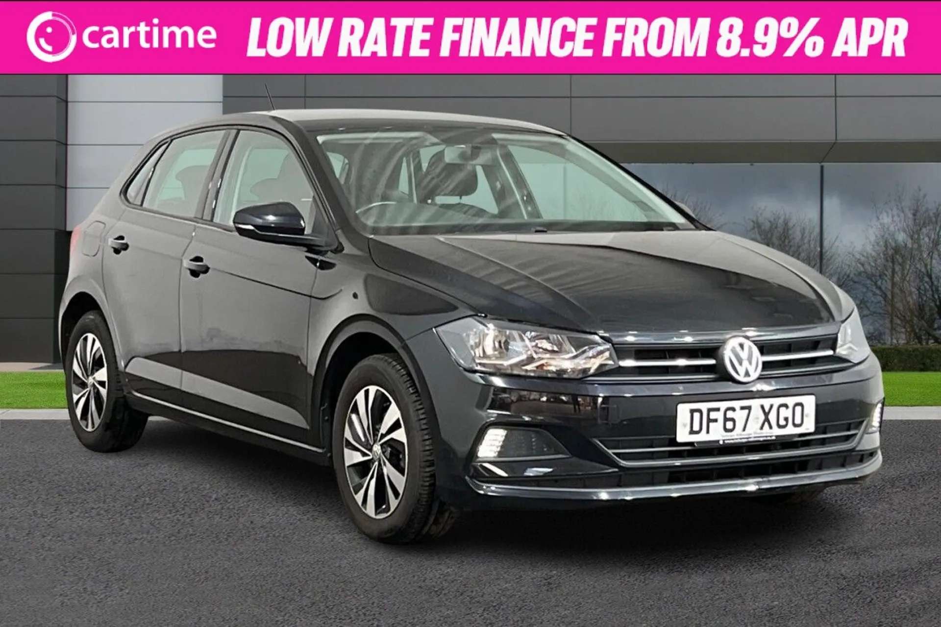 A 2018 VOLKSWAGEN POLO 1.0 SE TSI 5d 94 BHP 8in Touchscreen, Apple CarPlay / Android Auto, Tinted Glass, Air Conditioning, 15in Alloys Deep Black, 15in Alloys A 2018 VOLKSWAGEN POLO 1.0 SE TSI 5d 94 BHP 8in Touchscreen, Apple CarPlay / Android Auto, Tinted Glass, Air Conditioning, 15in Alloys Deep Black, 15in Alloys