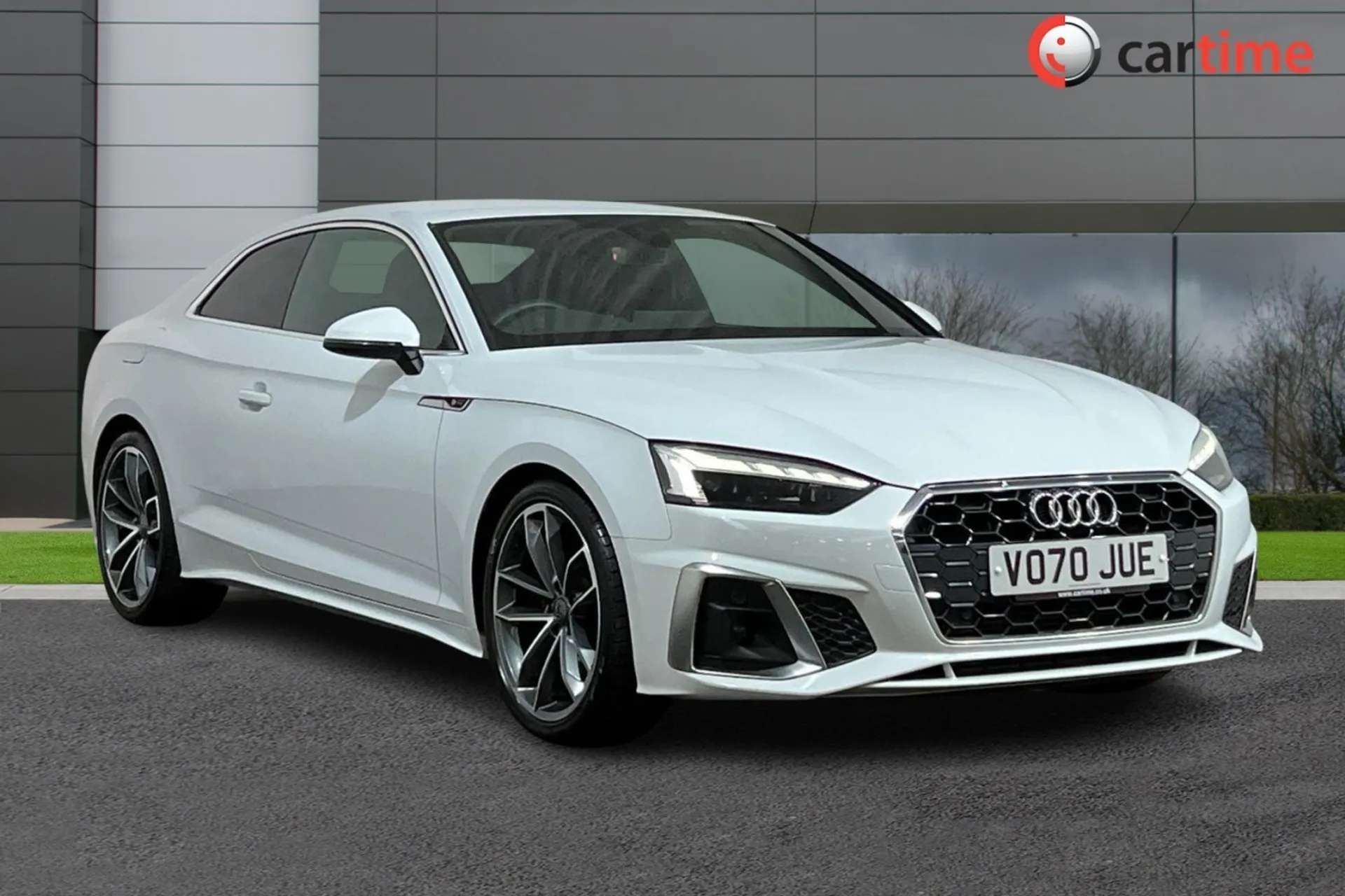 A 2020 AUDI A5 2.0 TFSI S LINE MHEV 2d 188 BHP 8in Sat Nav, Apple CarPlay / Android Auto, Front / Rear Sensors, Half Leather, 19in Alloys / Mythos Black, Cruise / Cl A 2020 AUDI A5 2.0 TFSI S LINE MHEV 2d 188 BHP 8in Sat Nav, Apple CarPlay / Android Auto, Front / Rear Sensors, Half Leather, 19in Alloys / Mythos Black, Cruise / Cl