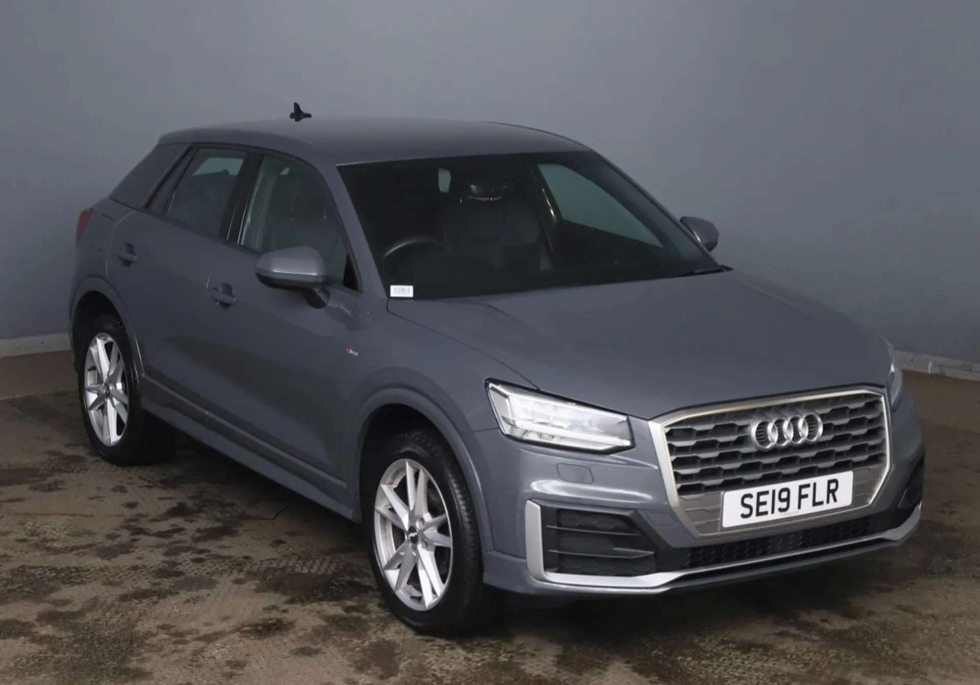 A 0 AUDI Q2 1.5 TFSI S LINE 5d 148 BHP LED Headlights, Cruise Control, DAB/Bluetooth, Electric Lumbar, Virtual Cockpit 18in Alloys, Daytona Grey A 0 AUDI Q2 1.5 TFSI S LINE 5d 148 BHP LED Headlights, Cruise Control, DAB/Bluetooth, Electric Lumbar, Virtual Cockpit 18in Alloys, Daytona Grey