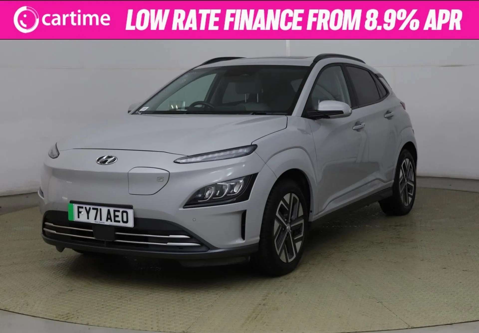 A 2021 HYUNDAI KONA ULTIMATE 5d 202 BHP Head Up Display, Wireless Phone Charging, Heated Steering Wheel, Lane Follow Assist, High Beam Assist Cyber Grey, 17In Alloy Wheel A 2021 HYUNDAI KONA ULTIMATE 5d 202 BHP Head Up Display, Wireless Phone Charging, Heated Steering Wheel, Lane Follow Assist, High Beam Assist Cyber Grey, 17In Alloy Wheel