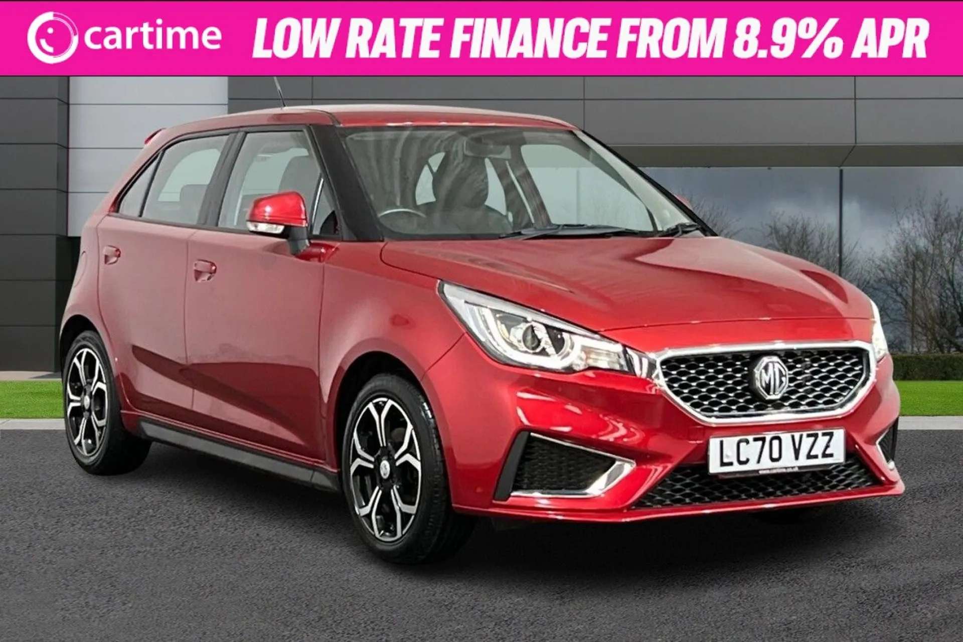 A 2020 MG 3 1.5 EXCLUSIVE NAV VTI-TECH 5d 106 BHP Satellite Navigation, Bluetooth, DAB Radio, Half Leather Seats, Rear Park Sensors Ruby Red , 16in Alloys A 2020 MG 3 1.5 EXCLUSIVE NAV VTI-TECH 5d 106 BHP Satellite Navigation, Bluetooth, DAB Radio, Half Leather Seats, Rear Park Sensors Ruby Red , 16in Alloys