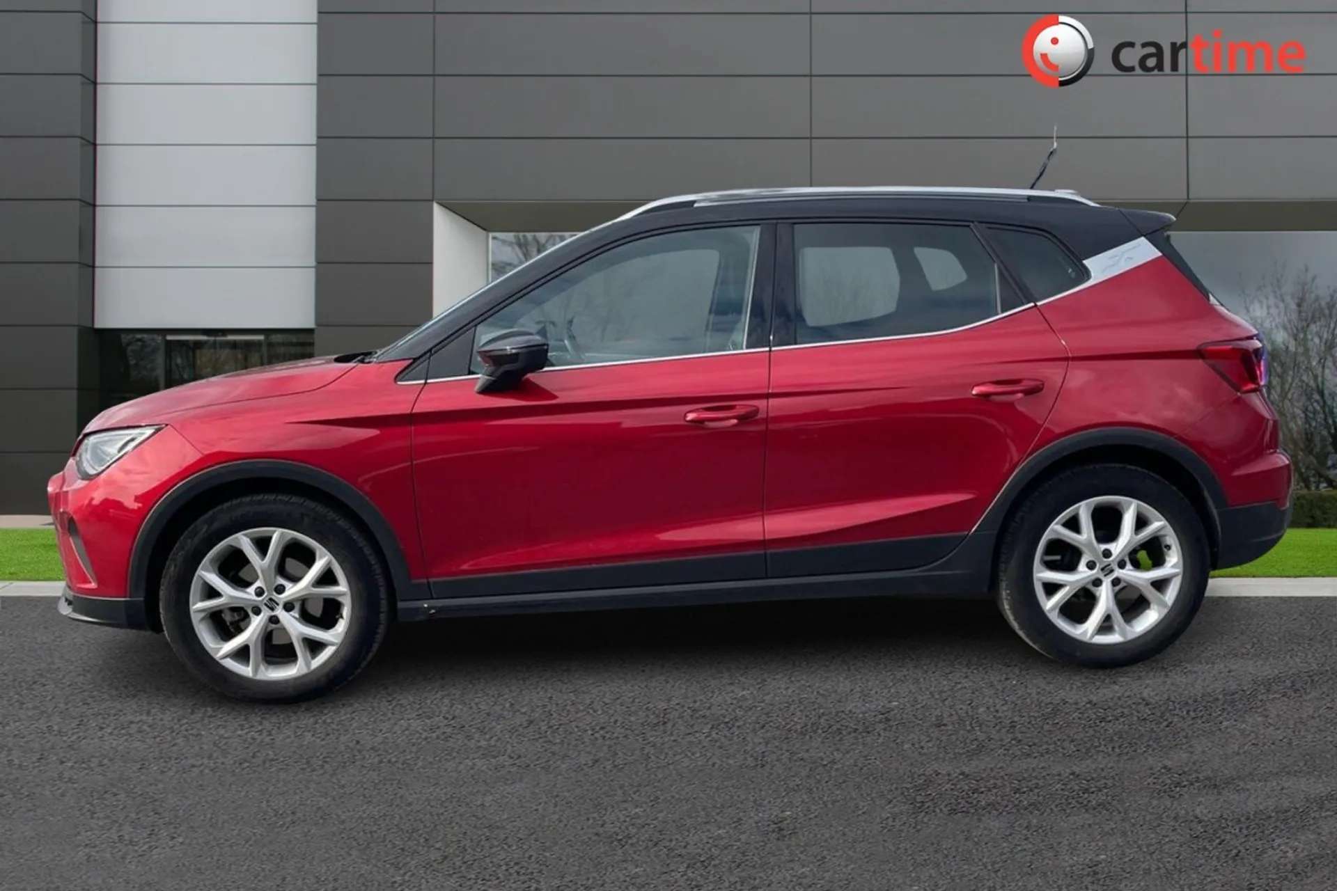 A 2023 SEAT ARONA 1.0 ECOTSI FR 5d 109 BHP Touchscreen, Android Auto / Apple CarPlay, Rear Parking Sensors, Bluetooth, DAB Radio Desire Red / 17in Alloys A 2023 SEAT ARONA 1.0 ECOTSI FR 5d 109 BHP Touchscreen, Android Auto / Apple CarPlay, Rear Parking Sensors, Bluetooth, DAB Radio Desire Red / 17in Alloys