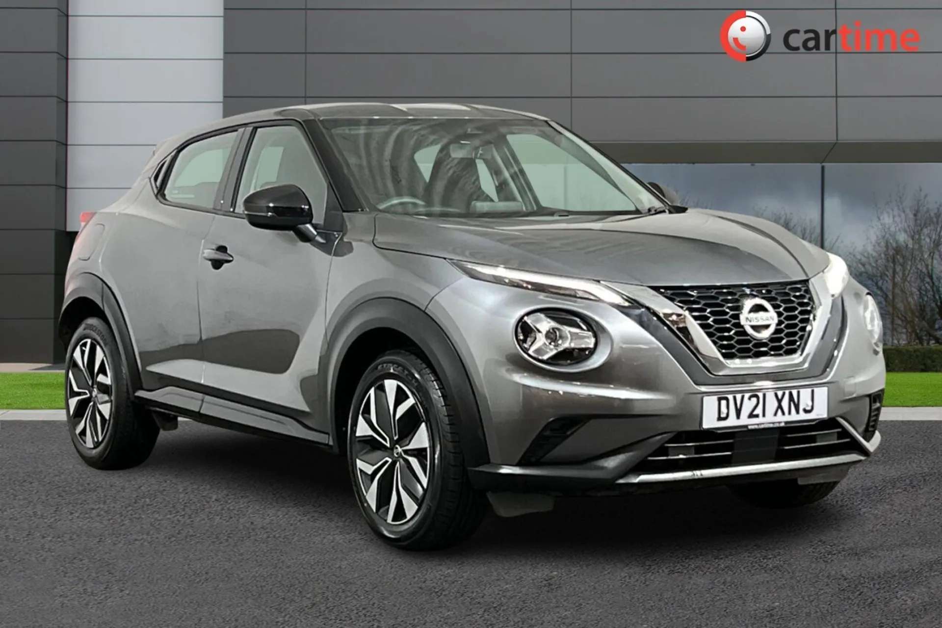 A 0 NISSAN JUKE 1.0 DIG-T ACENTA 5d 113 BHP 8-Inch Touchscreen, Rear Parking Camera, Cruise Control, DAB Radio, Voice Control Gun Metallic Grey, 17in Alloys A 0 NISSAN JUKE 1.0 DIG-T ACENTA 5d 113 BHP 8-Inch Touchscreen, Rear Parking Camera, Cruise Control, DAB Radio, Voice Control Gun Metallic Grey, 17in Alloys