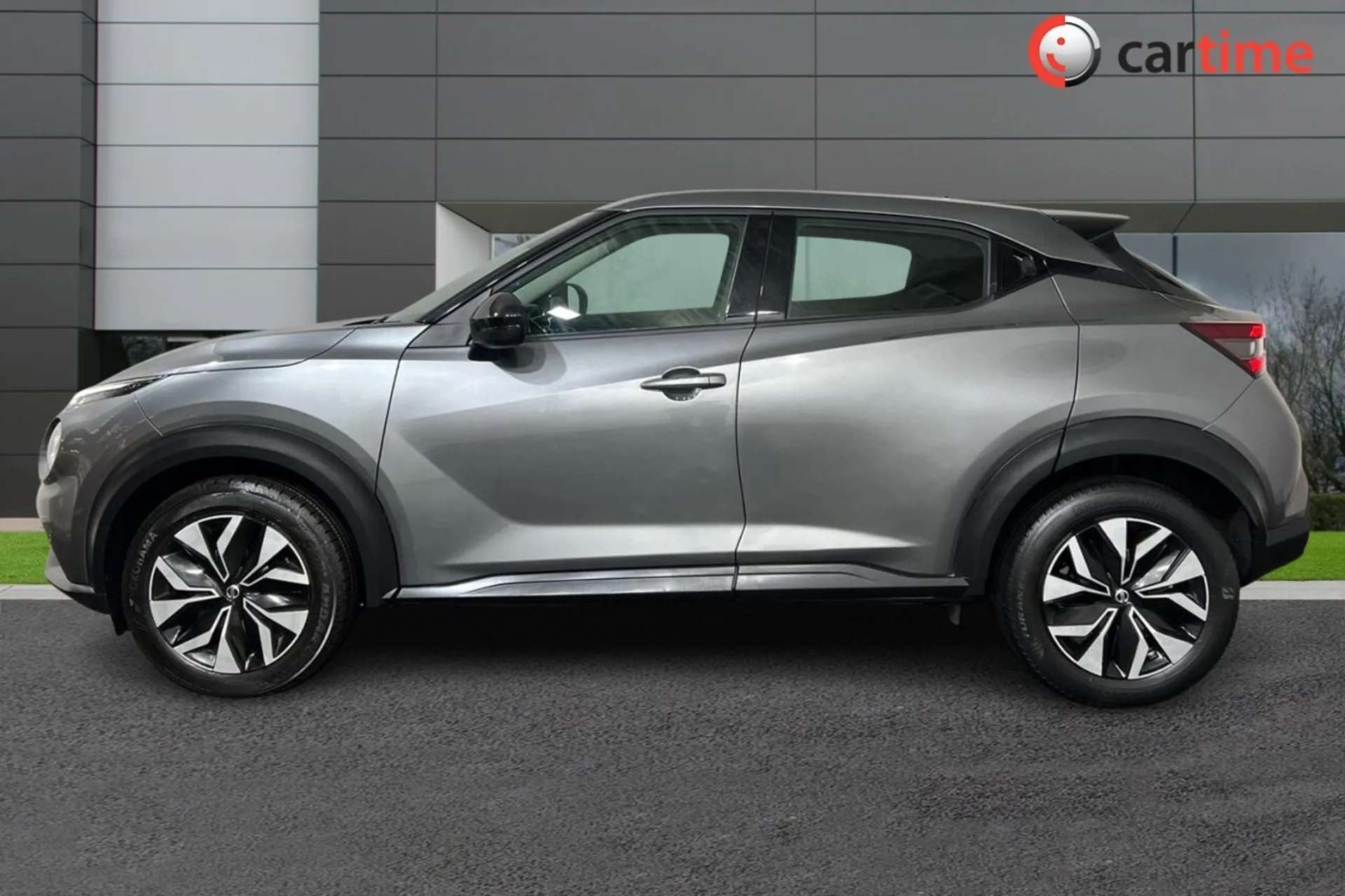 A 0 NISSAN JUKE 1.0 DIG-T ACENTA 5d 113 BHP 8-Inch Touchscreen, Rear Parking Camera, Cruise Control, DAB Radio, Voice Control Gun Metallic Grey, 17in Alloys A 0 NISSAN JUKE 1.0 DIG-T ACENTA 5d 113 BHP 8-Inch Touchscreen, Rear Parking Camera, Cruise Control, DAB Radio, Voice Control Gun Metallic Grey, 17in Alloys
