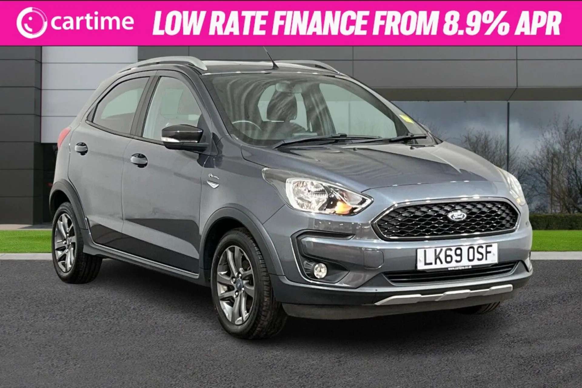 A 2019 FORD KA+ 1.2 ACTIVE 5d 84 BHP Air Conditioning, 6.5in Touchscreen, Cruise Control, Privacy Glass, Remote Central-Double Locking Smoke Grey, Cloth Seats A 2019 FORD KA+ 1.2 ACTIVE 5d 84 BHP Air Conditioning, 6.5in Touchscreen, Cruise Control, Privacy Glass, Remote Central-Double Locking Smoke Grey, Cloth Seats