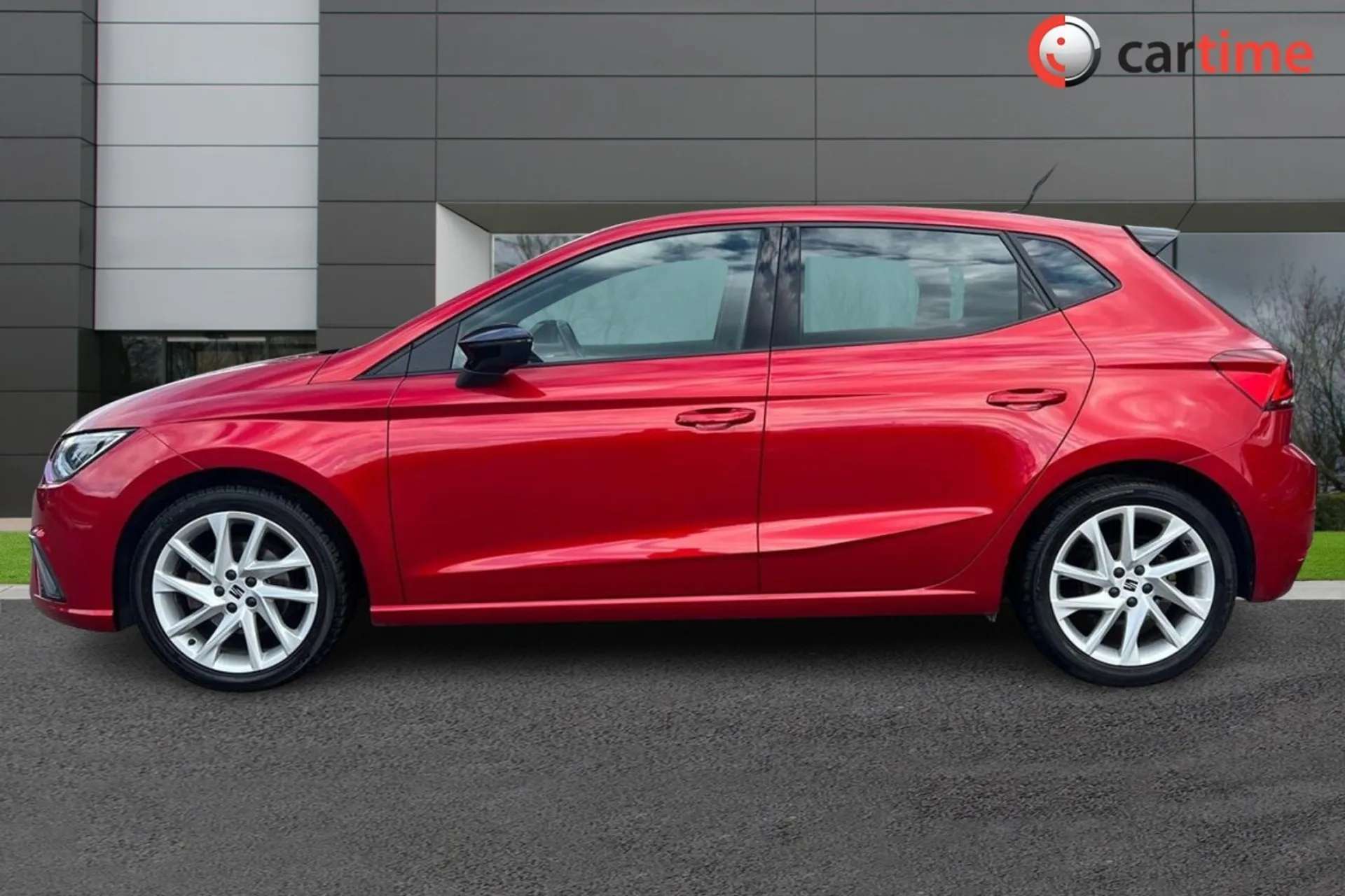 A 2022 SEAT IBIZA 1.0 TSI FR DSG 5d 109 BHP 8in Touchscreen, Apple CarPlay / Android Auto, Air Conditioning, DAB / Bluetooth, 17in Alloys Emocion Red, 17in Alloys A 2022 SEAT IBIZA 1.0 TSI FR DSG 5d 109 BHP 8in Touchscreen, Apple CarPlay / Android Auto, Air Conditioning, DAB / Bluetooth, 17in Alloys Emocion Red, 17in Alloys