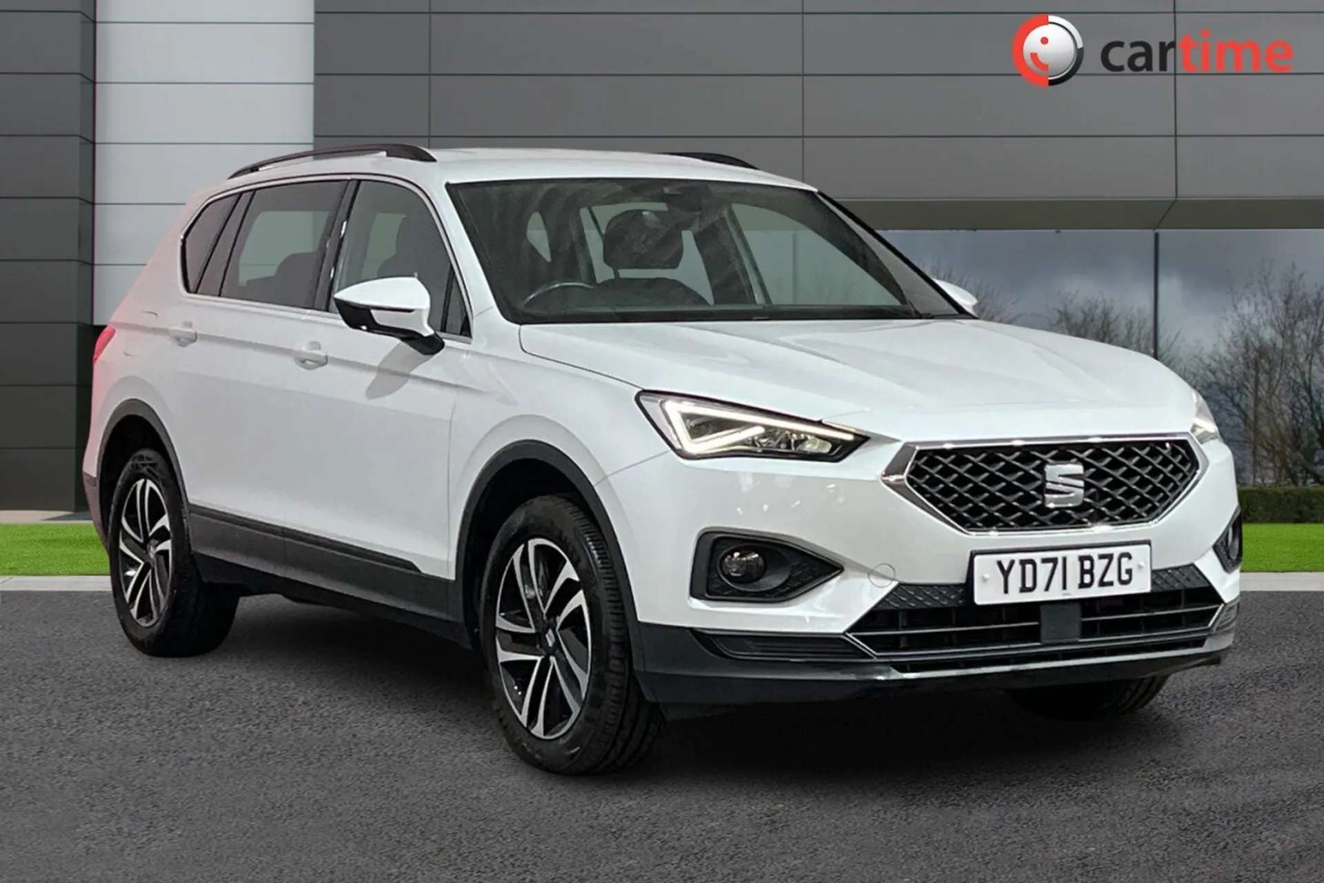 A 2021 SEAT TARRACO 1.5 TSI EVO SE TECHNOLOGY DSG 5d 148 BHP Android Auto/Apple CarPlay, Seven Seats, Privacy Glass, LED Headlights, Park Assist Oryx White, 18-Inch Alloy A 2021 SEAT TARRACO 1.5 TSI EVO SE TECHNOLOGY DSG 5d 148 BHP Android Auto/Apple CarPlay, Seven Seats, Privacy Glass, LED Headlights, Park Assist Oryx White, 18-Inch Alloy