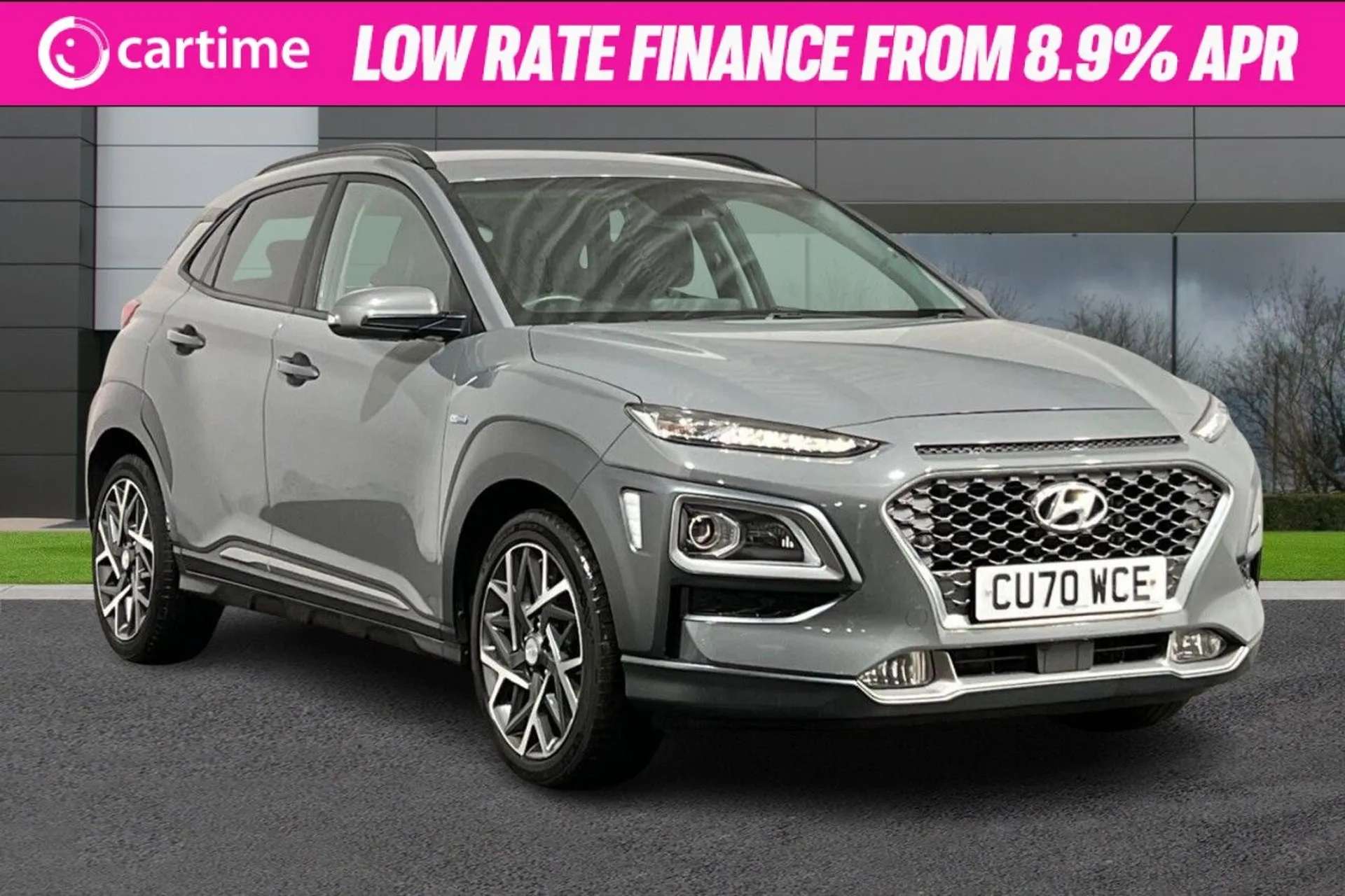 A 2020 HYUNDAI KONA 1.6 GDI PREMIUM SE 5d 140 BHP 8in Sat Nav, Reverse Camera / Sensors, Apple CarPlay / Android Auto, DAB / Bluetooth, Leather 18in Alloys, Galactic Grey A 2020 HYUNDAI KONA 1.6 GDI PREMIUM SE 5d 140 BHP 8in Sat Nav, Reverse Camera / Sensors, Apple CarPlay / Android Auto, DAB / Bluetooth, Leather 18in Alloys, Galactic Grey