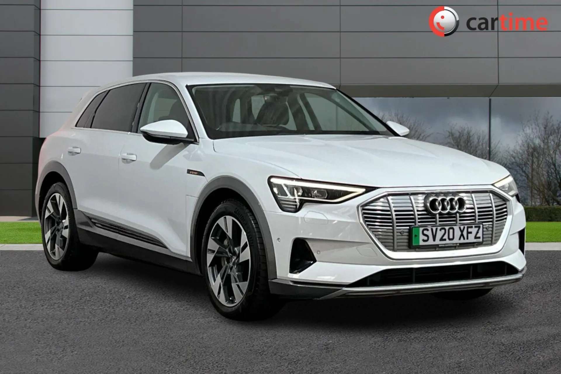 A 0 AUDI E-TRON QUATTRO BASE 5d 403 BHP 10.1-Inch Touchscreen, MMI Navigation Plus, Android Auto / Apple CarPlay, Audi Virtual Cockpit, Bluetooth / DAB 20in Alloys, G A 0 AUDI E-TRON QUATTRO BASE 5d 403 BHP 10.1-Inch Touchscreen, MMI Navigation Plus, Android Auto / Apple CarPlay, Audi Virtual Cockpit, Bluetooth / DAB 20in Alloys, G