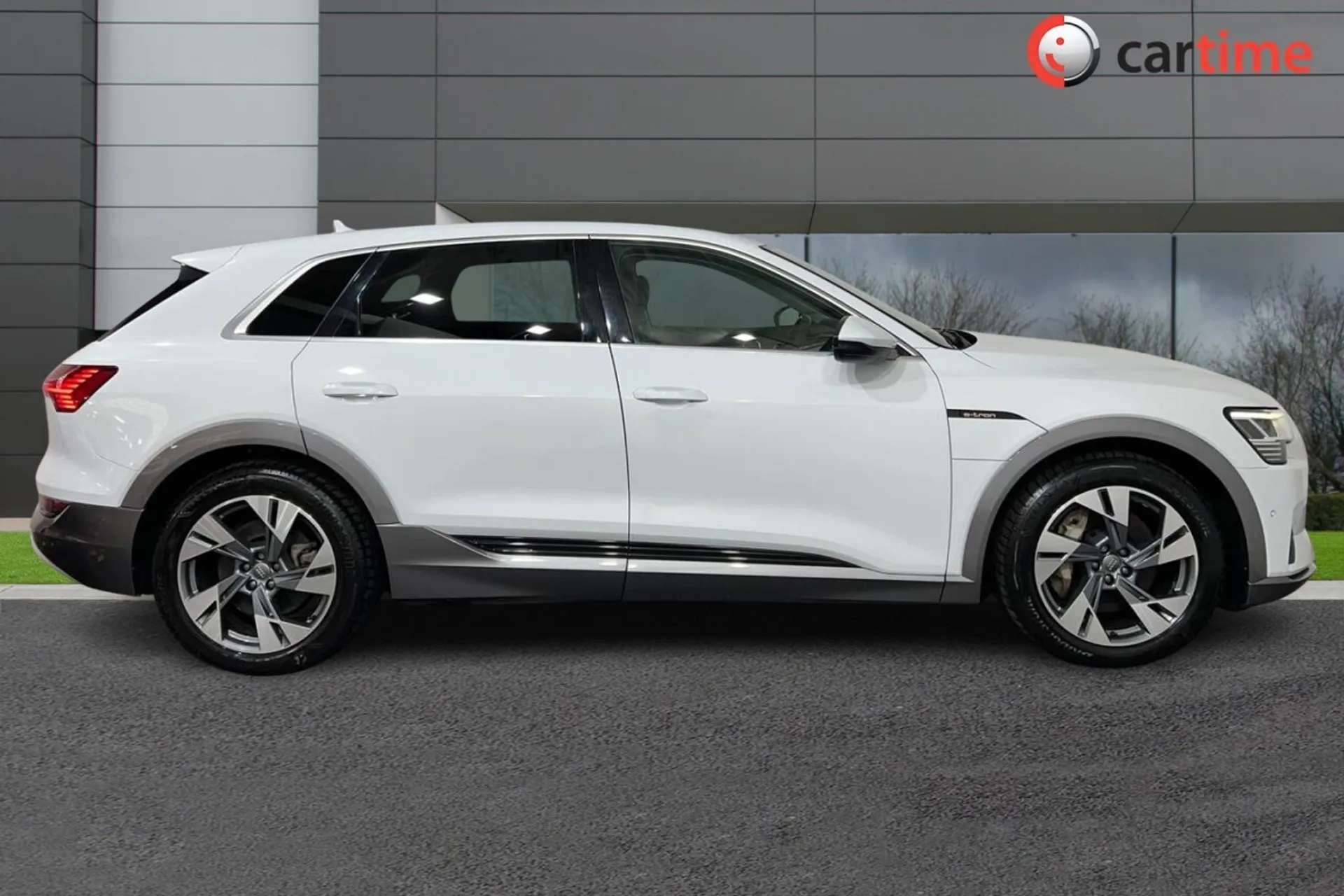 A 0 AUDI E-TRON QUATTRO BASE 5d 403 BHP 10.1-Inch Touchscreen, MMI Navigation Plus, Android Auto / Apple CarPlay, Audi Virtual Cockpit, Bluetooth / DAB 20in Alloys, G A 0 AUDI E-TRON QUATTRO BASE 5d 403 BHP 10.1-Inch Touchscreen, MMI Navigation Plus, Android Auto / Apple CarPlay, Audi Virtual Cockpit, Bluetooth / DAB 20in Alloys, G