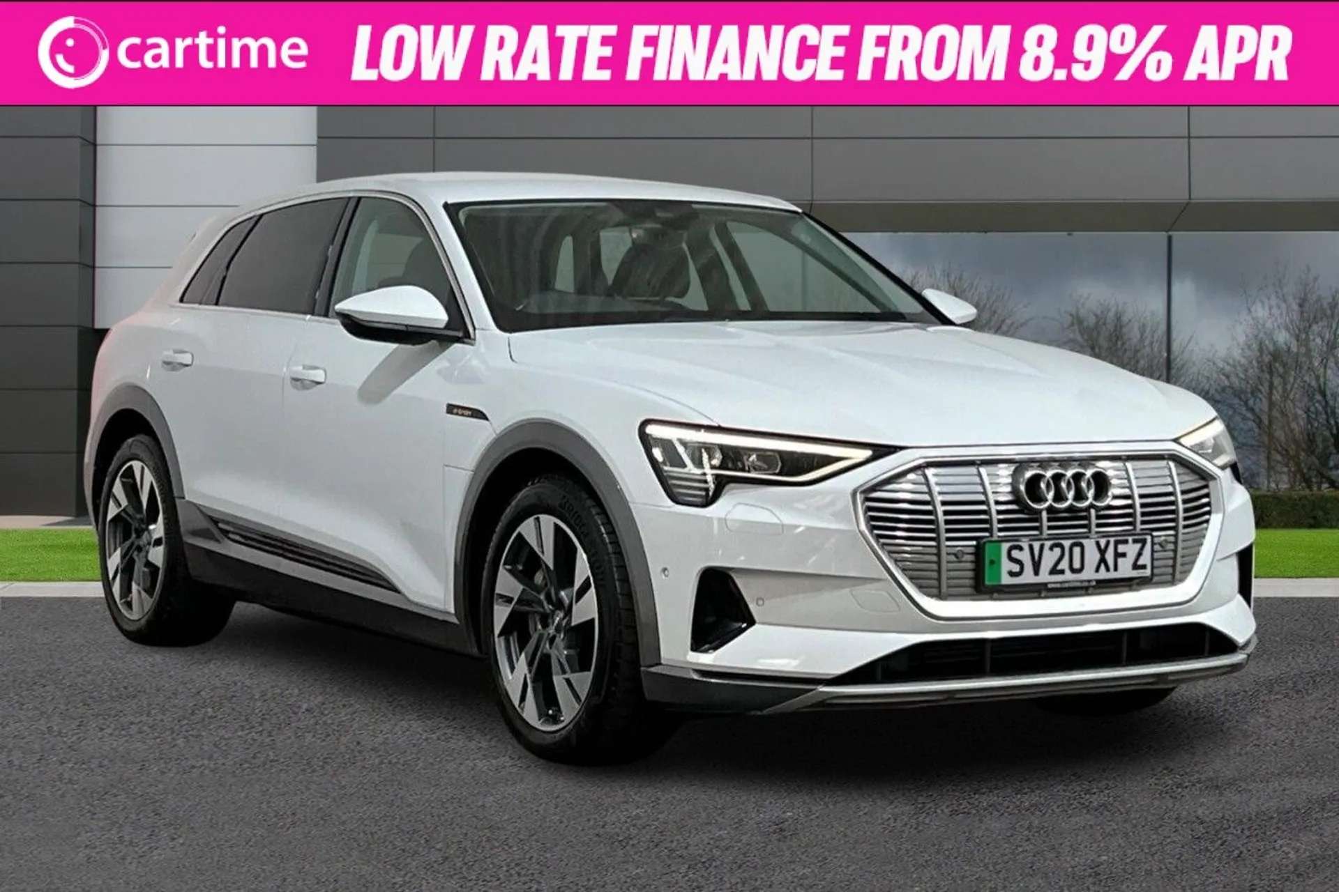 A 0 AUDI E-TRON QUATTRO BASE 5d 403 BHP 10.1-Inch Touchscreen, MMI Navigation Plus, Android Auto / Apple CarPlay, Audi Virtual Cockpit, Bluetooth / DAB 20in Alloys, G A 0 AUDI E-TRON QUATTRO BASE 5d 403 BHP 10.1-Inch Touchscreen, MMI Navigation Plus, Android Auto / Apple CarPlay, Audi Virtual Cockpit, Bluetooth / DAB 20in Alloys, G