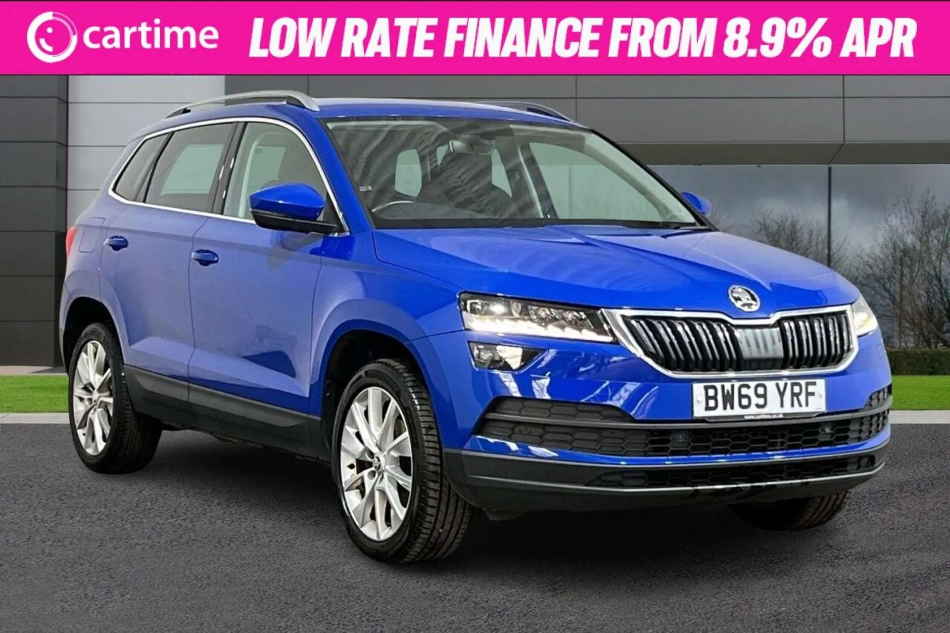 A 2020 SKODA KAROQ 1.5 SE L TSI DSG 5d 148 BHP Amundsen Touchscreen, LED Headlights, Parking Sensors, Winter Pack, Cruise Control Energy Blue, 18-Inch Alloy Wheels A 2020 SKODA KAROQ 1.5 SE L TSI DSG 5d 148 BHP Amundsen Touchscreen, LED Headlights, Parking Sensors, Winter Pack, Cruise Control Energy Blue, 18-Inch Alloy Wheels