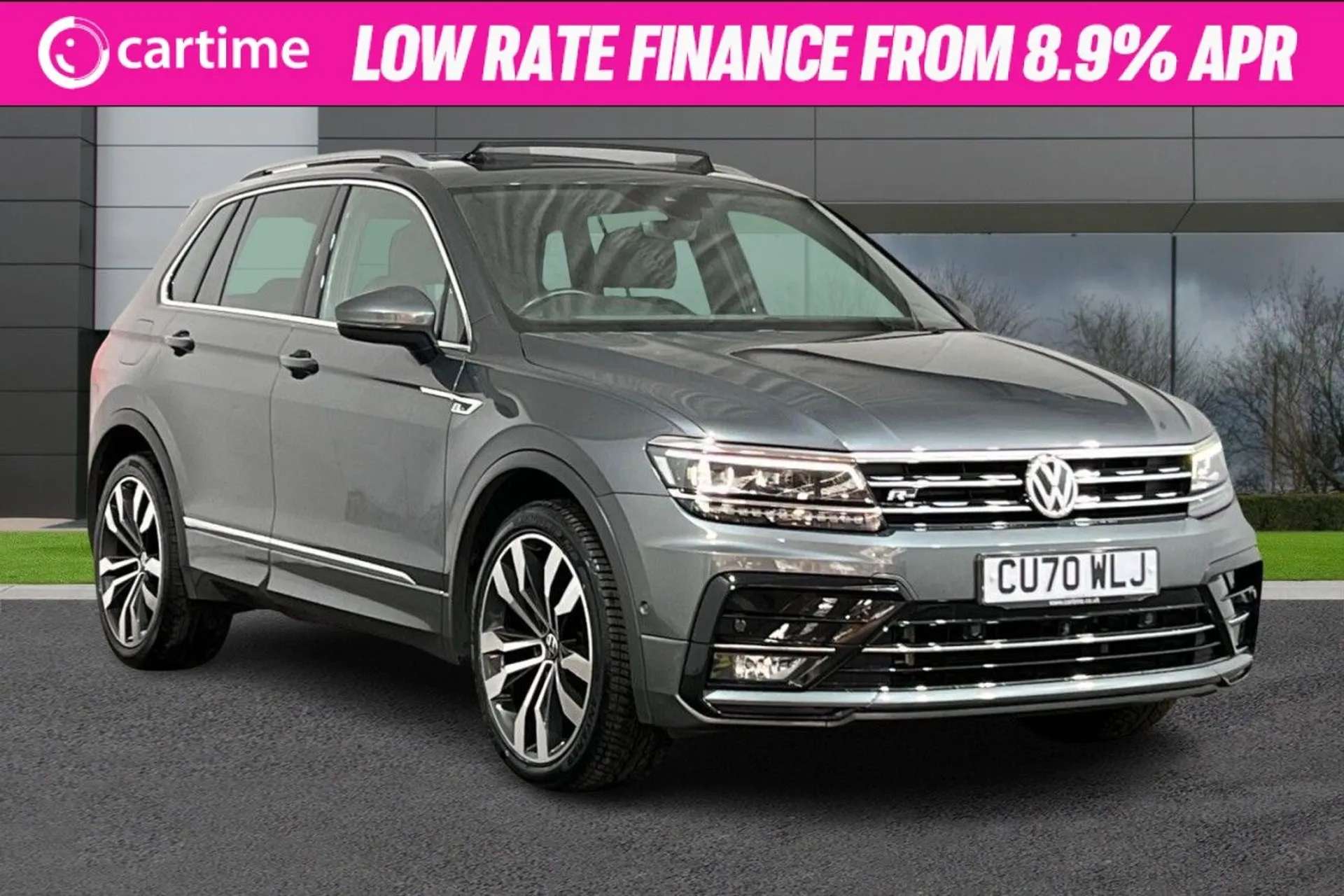 A 2020 VOLKSWAGEN TIGUAN 2.0 R-LINE TECH TDI 5d 148 BHP Digital Cockpit, Adaptive Cruise Control, Winter Pack, Parking Sensors, Android Auto / Apple CarPlay Indium Grey, 20-in A 2020 VOLKSWAGEN TIGUAN 2.0 R-LINE TECH TDI 5d 148 BHP Digital Cockpit, Adaptive Cruise Control, Winter Pack, Parking Sensors, Android Auto / Apple CarPlay Indium Grey, 20-in
