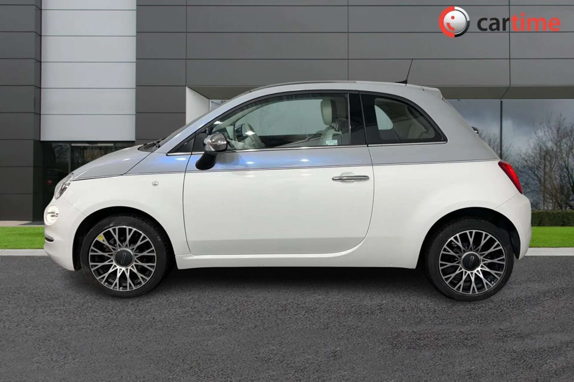 A 2019 FIAT 500 1.2 COLLEZIONE 3d 69 BHP 5in Touchscreen, Rear Parking Sensors, Cruise Control, AM/FM Radio, 16in Alloys Cortina Grey, 16-Inch Alloy Wheels A 2019 FIAT 500 1.2 COLLEZIONE 3d 69 BHP 5in Touchscreen, Rear Parking Sensors, Cruise Control, AM/FM Radio, 16in Alloys Cortina Grey, 16-Inch Alloy Wheels
