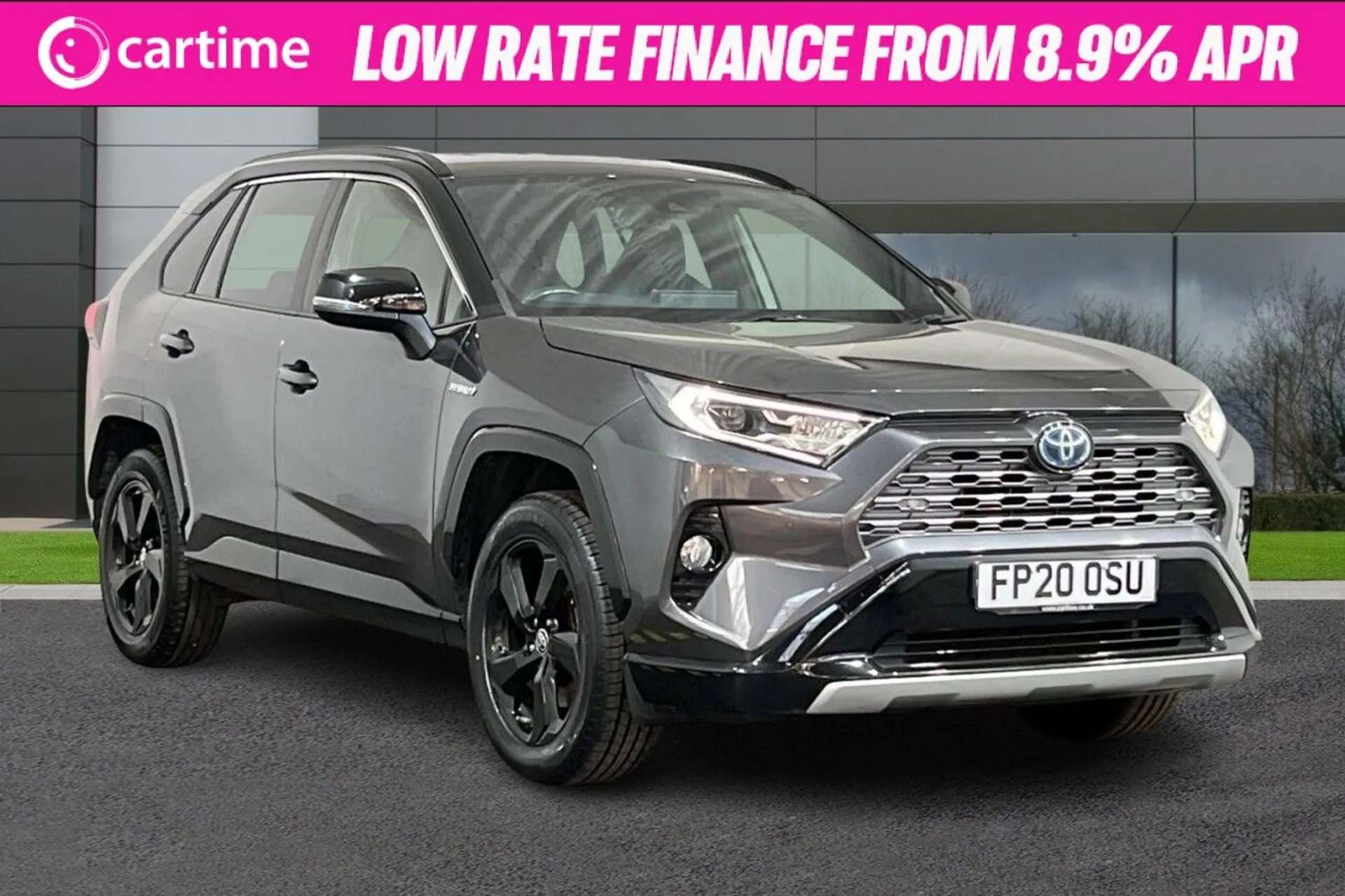 A 2020 TOYOTA RAV4 2.5 VVT-I DYNAMIC 5d 219 BHP Heated Seats, Black Roof, Rear View Camera, Adaptive Cruise Control, Blind Spot Monitor Decuma Grey, 18-Inch Alloy Wheels A 2020 TOYOTA RAV4 2.5 VVT-I DYNAMIC 5d 219 BHP Heated Seats, Black Roof, Rear View Camera, Adaptive Cruise Control, Blind Spot Monitor Decuma Grey, 18-Inch Alloy Wheels