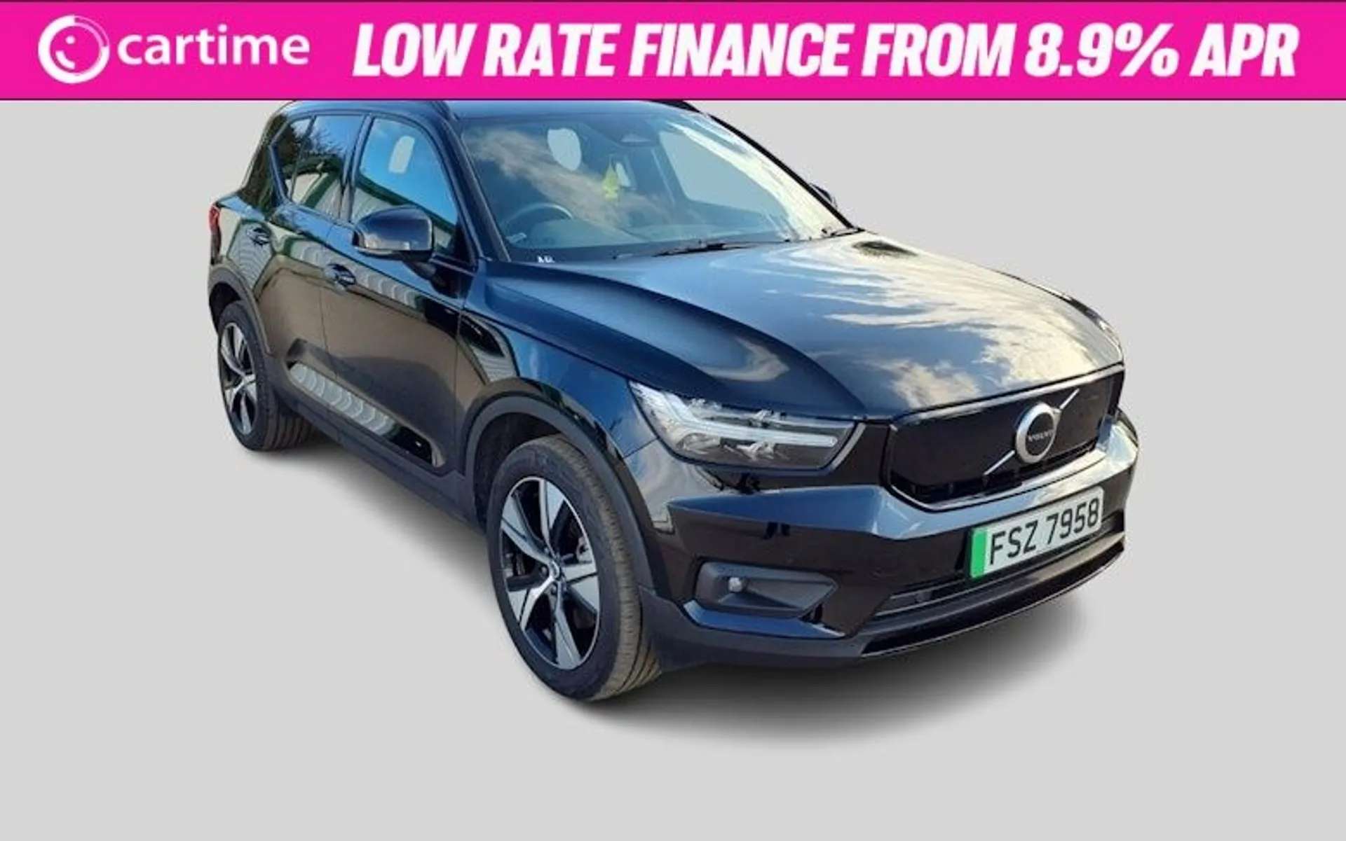 A 2022 VOLVO XC40 RECHARGE PLUS TWIN AWD 5d 403 BHP 19-Inch Alloy Wheels, Privacy Glass, Cruise Control, Rear Park Assist, 9-Inch Touchscreen Black Stone, 19-Inch Alloy A 2022 VOLVO XC40 RECHARGE PLUS TWIN AWD 5d 403 BHP 19-Inch Alloy Wheels, Privacy Glass, Cruise Control, Rear Park Assist, 9-Inch Touchscreen Black Stone, 19-Inch Alloy