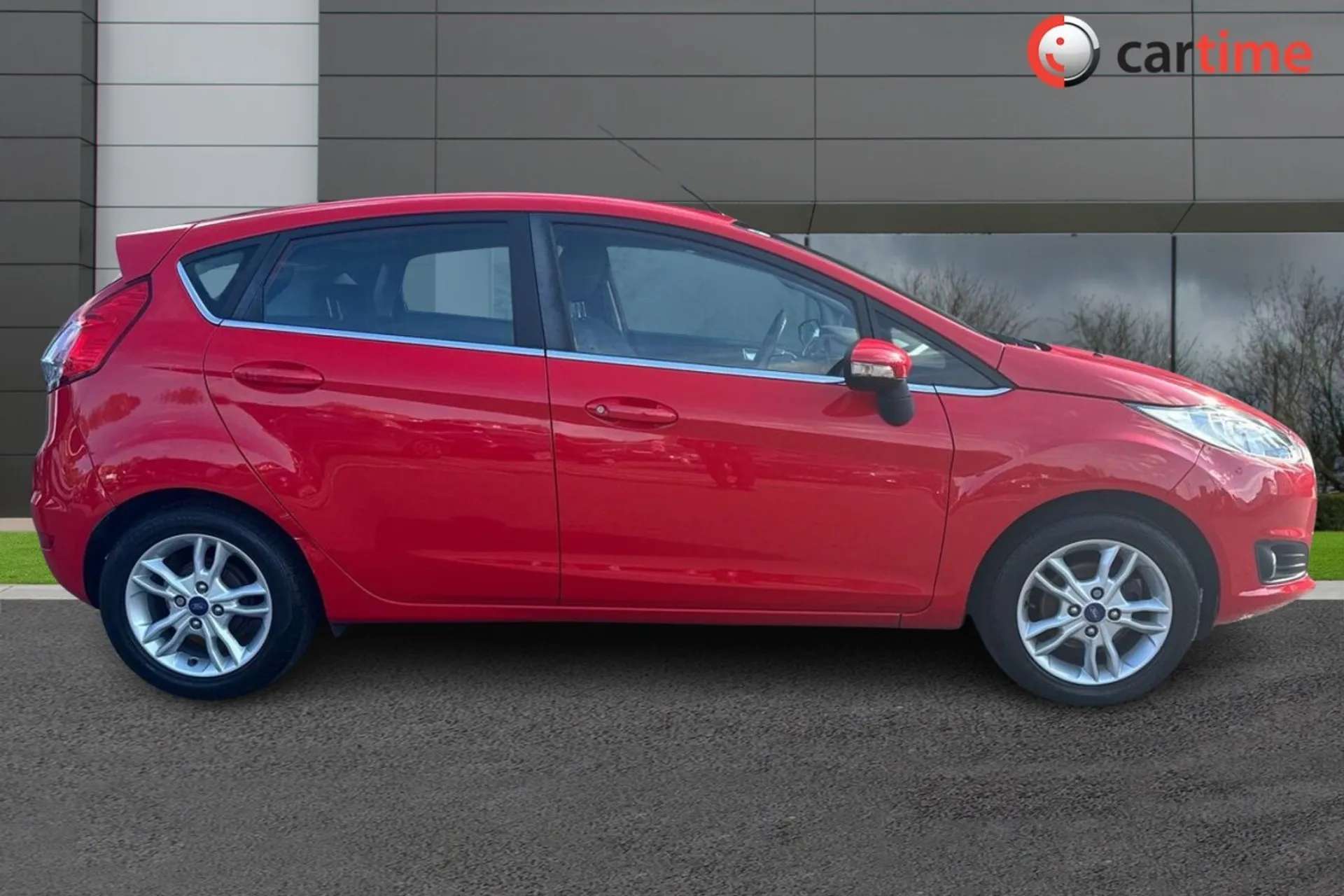A 2015 FORD FIESTA 1.2 ZETEC 5d 81 BHP Privacy Glass, Heated Windscreen, Bluetooth Connectivity, Air Conditioning, 15in Alloys Race Red, 15-Inch Alloy Wheels A 2015 FORD FIESTA 1.2 ZETEC 5d 81 BHP Privacy Glass, Heated Windscreen, Bluetooth Connectivity, Air Conditioning, 15in Alloys Race Red, 15-Inch Alloy Wheels