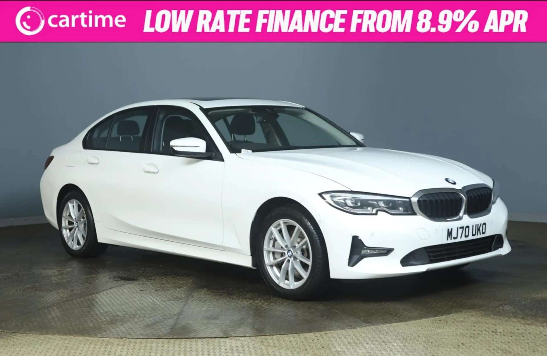 A 2020 BMW 3 SERIES 2.0 330E SE PRO 4d 288 BHP Three Zone Climate, BMW Navigation, Adaptive LED Headlights, DAB Digital Radio, Apple CarPlay Alpine White, 17-Inch Alloy W A 2020 BMW 3 SERIES 2.0 330E SE PRO 4d 288 BHP Three Zone Climate, BMW Navigation, Adaptive LED Headlights, DAB Digital Radio, Apple CarPlay Alpine White, 17-Inch Alloy W