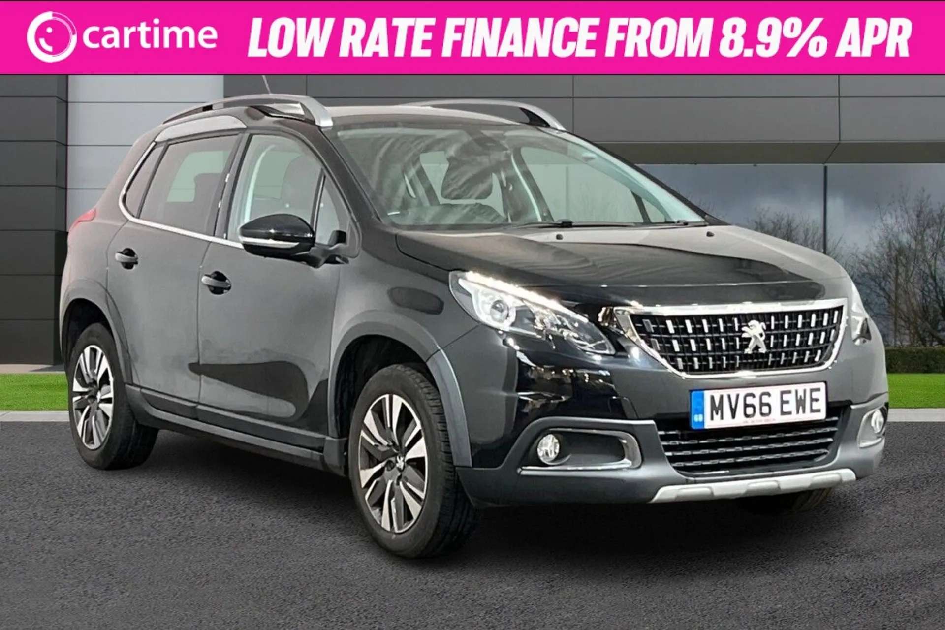 A 2016 PEUGEOT 2008 1.2 PURETECH ALLURE 5d 82 BHP 7in Touchscreen, Apple CarPlay, Rear Park Sensors, DAB / Bluetooth, Air Conditioning Nera Black, 16-Inch Alloy Wheels A 2016 PEUGEOT 2008 1.2 PURETECH ALLURE 5d 82 BHP 7in Touchscreen, Apple CarPlay, Rear Park Sensors, DAB / Bluetooth, Air Conditioning Nera Black, 16-Inch Alloy Wheels