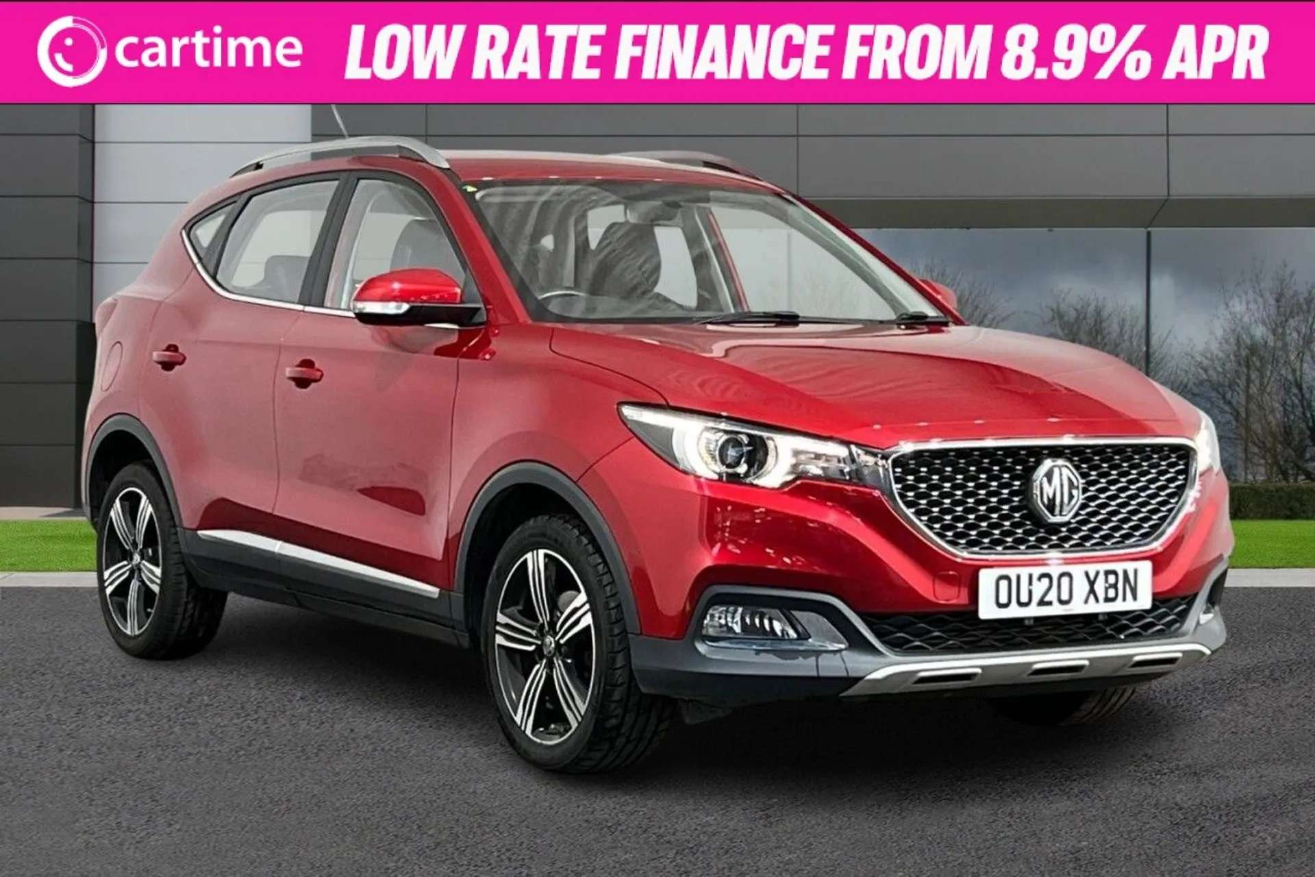 A 2020 MG MG ZS 1.0 EXCLUSIVE 5d 110 BHP Apple CarPlay, Rear View Camera, Bluetooth/AUX/USB, 8In Touchscreen, Air Conditioning Dynamic Red, 17-Inch Alloy Wheels A 2020 MG MG ZS 1.0 EXCLUSIVE 5d 110 BHP Apple CarPlay, Rear View Camera, Bluetooth/AUX/USB, 8In Touchscreen, Air Conditioning Dynamic Red, 17-Inch Alloy Wheels
