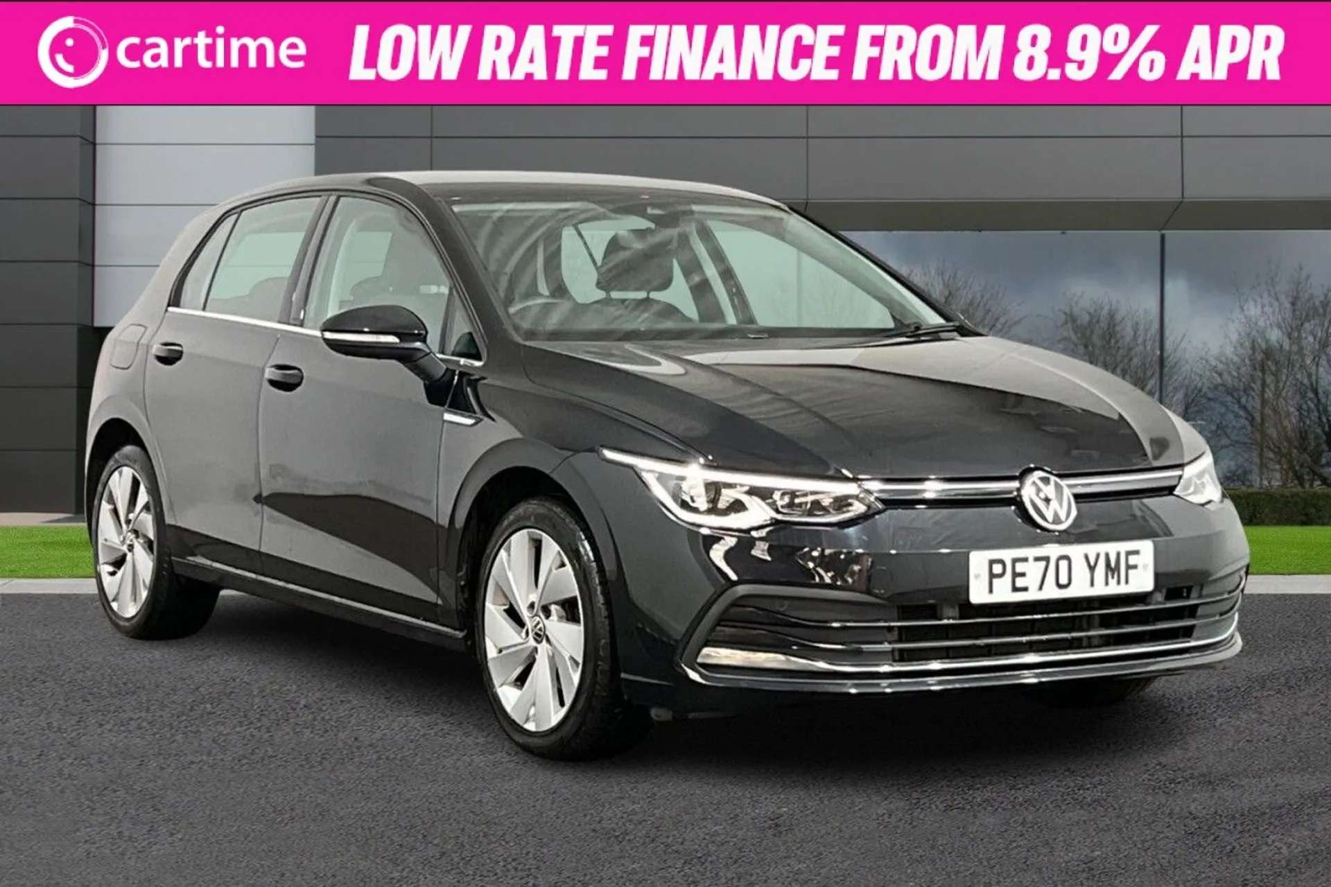 A 2020 VOLKSWAGEN GOLF 1.5 STYLE TSI 5d 148 BHP Touchscreen, Navigation, Apple CarPlay / Android Auto, Front / Rear Park Sensors, USB Connection Deep Black, 17-Inch Alloy Wh A 2020 VOLKSWAGEN GOLF 1.5 STYLE TSI 5d 148 BHP Touchscreen, Navigation, Apple CarPlay / Android Auto, Front / Rear Park Sensors, USB Connection Deep Black, 17-Inch Alloy Wh