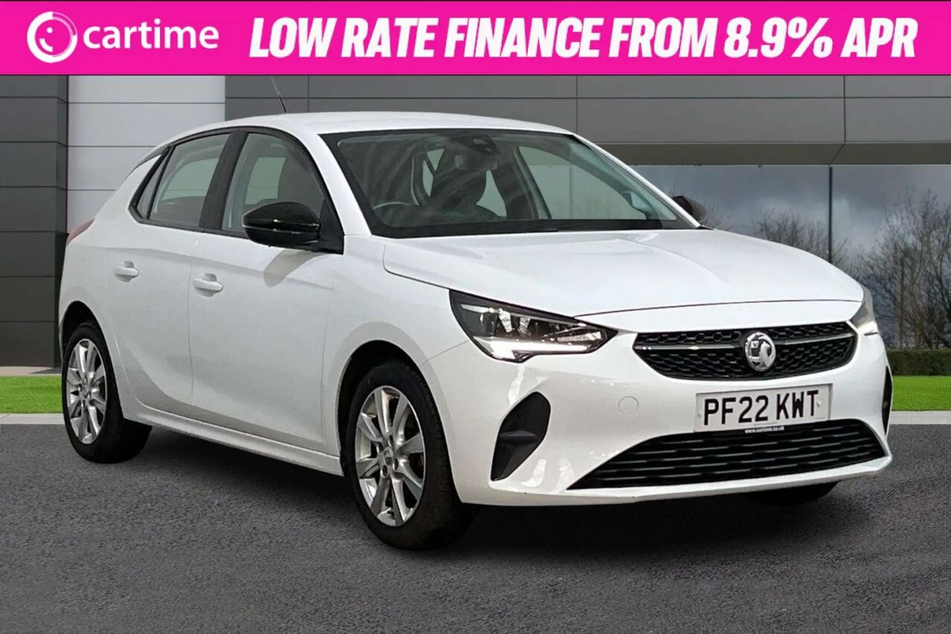 A 2022 VAUXHALL CORSA 1.2 SE EDITION 5d 74 BHP Comfort Front Seats, Cruise Control, LED Headlights, Air Conditioning, High Beam Assist Jade White, 16-Inch Alloy Wheels A 2022 VAUXHALL CORSA 1.2 SE EDITION 5d 74 BHP Comfort Front Seats, Cruise Control, LED Headlights, Air Conditioning, High Beam Assist Jade White, 16-Inch Alloy Wheels