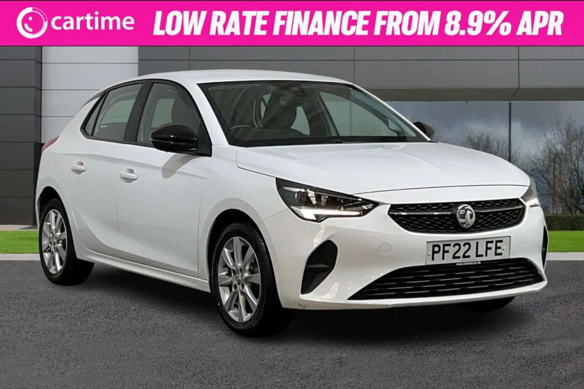 A 2022 VAUXHALL CORSA 1.2 SE EDITION 5d 74 BHP Comfort Front Seats, Cruise Control, LED Headlights, Air Conditioning, High Beam Assist Jade White, 16-Inch Alloy Wheels A 2022 VAUXHALL CORSA 1.2 SE EDITION 5d 74 BHP Comfort Front Seats, Cruise Control, LED Headlights, Air Conditioning, High Beam Assist Jade White, 16-Inch Alloy Wheels