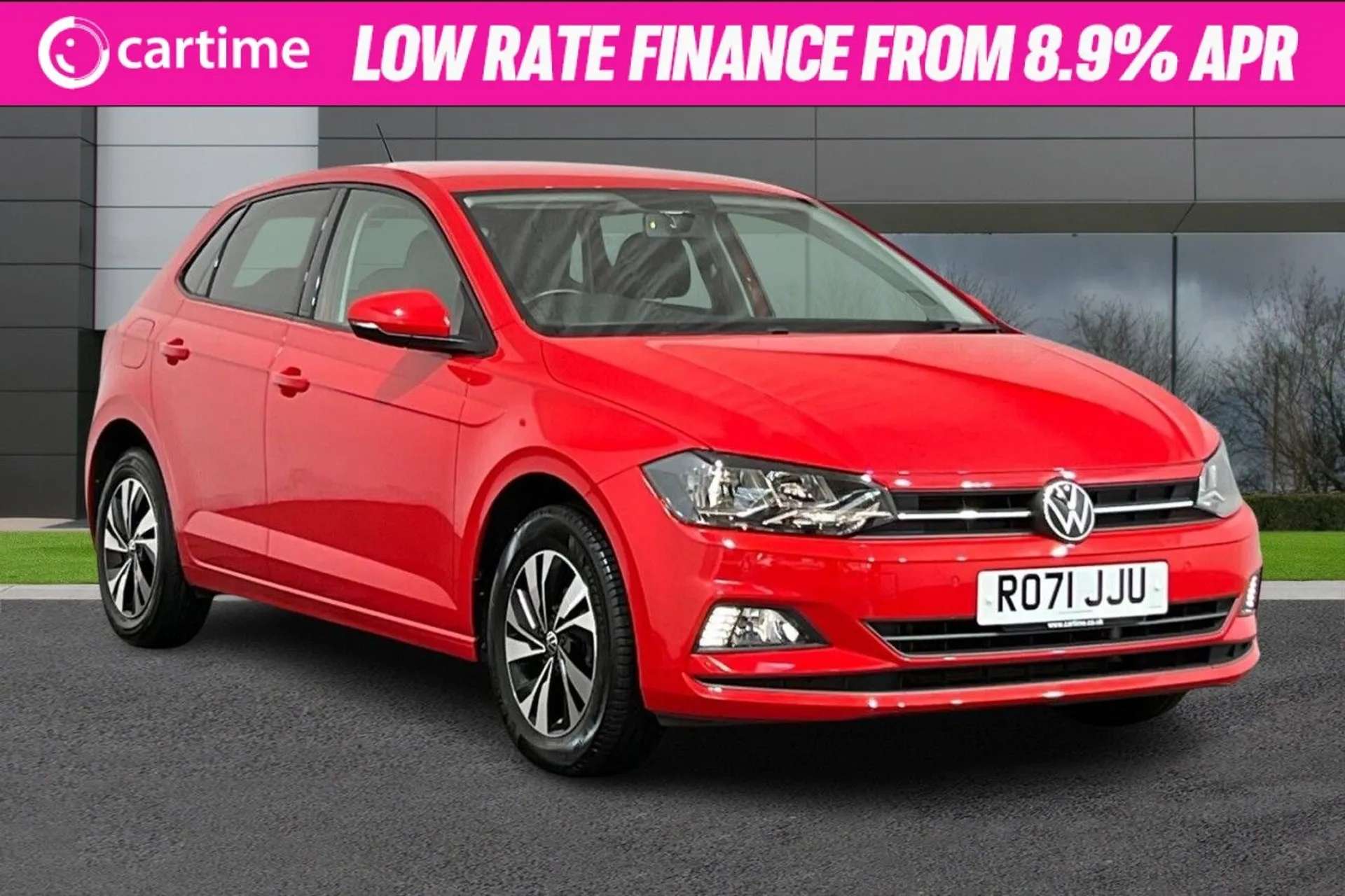 A 2021 VOLKSWAGEN POLO 1.0 MATCH TSI 5d 94 BHP Cruise Control, Android Auto / Apple CarPlay, Parking Sensors, DAB Radio / Bluetooth, Privacy Glass Flash Red, 15-Inch Alloy W A 2021 VOLKSWAGEN POLO 1.0 MATCH TSI 5d 94 BHP Cruise Control, Android Auto / Apple CarPlay, Parking Sensors, DAB Radio / Bluetooth, Privacy Glass Flash Red, 15-Inch Alloy W