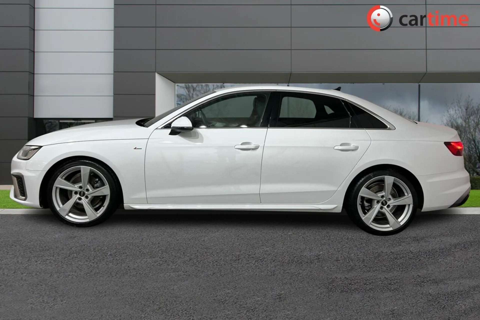 A 2022 AUDI A4 2.0 TFSI S LINE MHEV 4d 148 BHP Apple CarPlay, Heated Seats, Reversing Camera, LED Headlights, Parking Sensors Ibis White, 19-inch Alloy Wheels A 2022 AUDI A4 2.0 TFSI S LINE MHEV 4d 148 BHP Apple CarPlay, Heated Seats, Reversing Camera, LED Headlights, Parking Sensors Ibis White, 19-inch Alloy Wheels