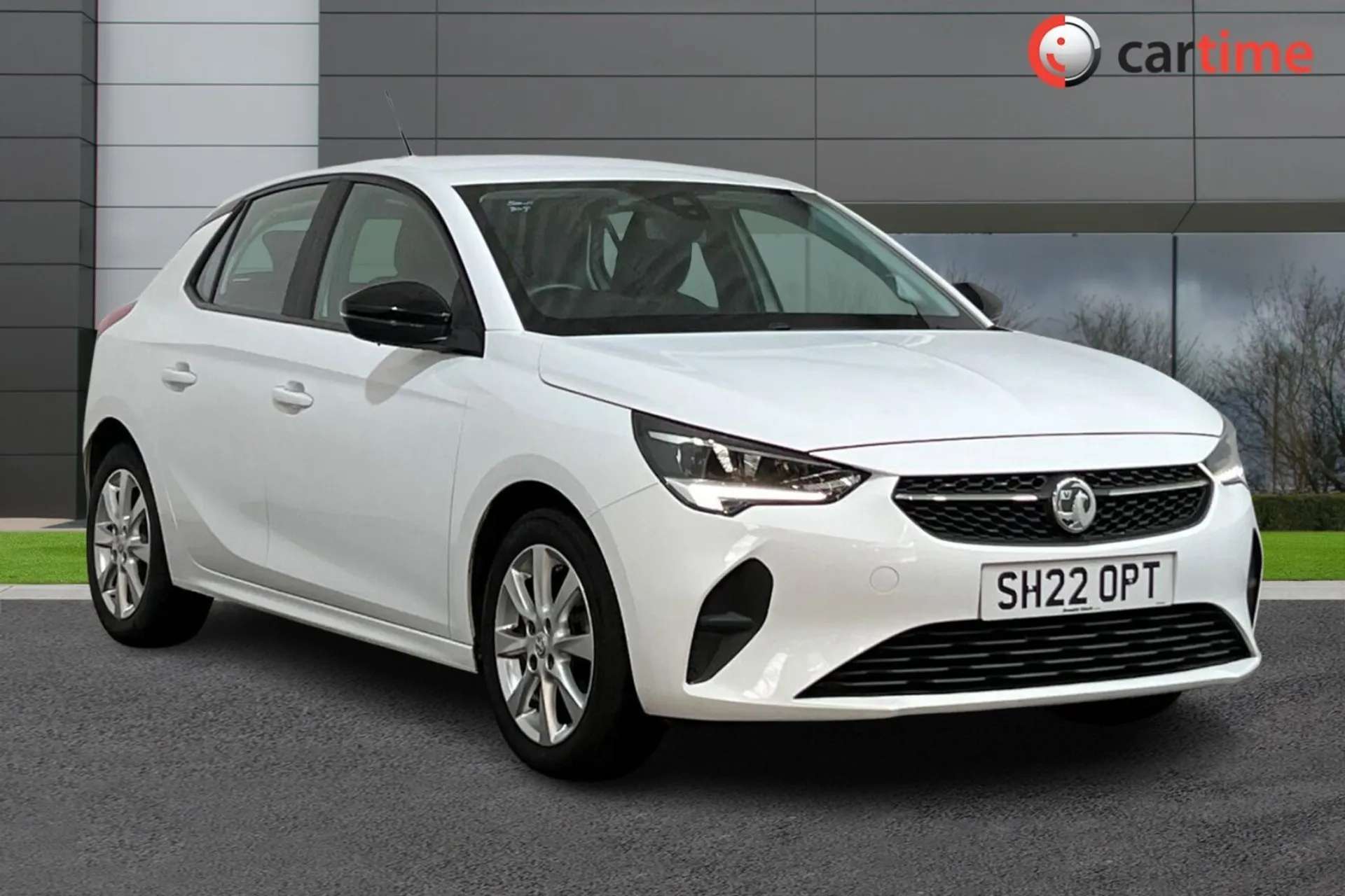 A 2022 VAUXHALL CORSA 1.2 SE EDITION 5d 74 BHP Comfort Front Seats, Cruise Control, LED Headlights, Air Conditioning, High Beam Assist Jade White, 16-Inch Alloy Wheels A 2022 VAUXHALL CORSA 1.2 SE EDITION 5d 74 BHP Comfort Front Seats, Cruise Control, LED Headlights, Air Conditioning, High Beam Assist Jade White, 16-Inch Alloy Wheels