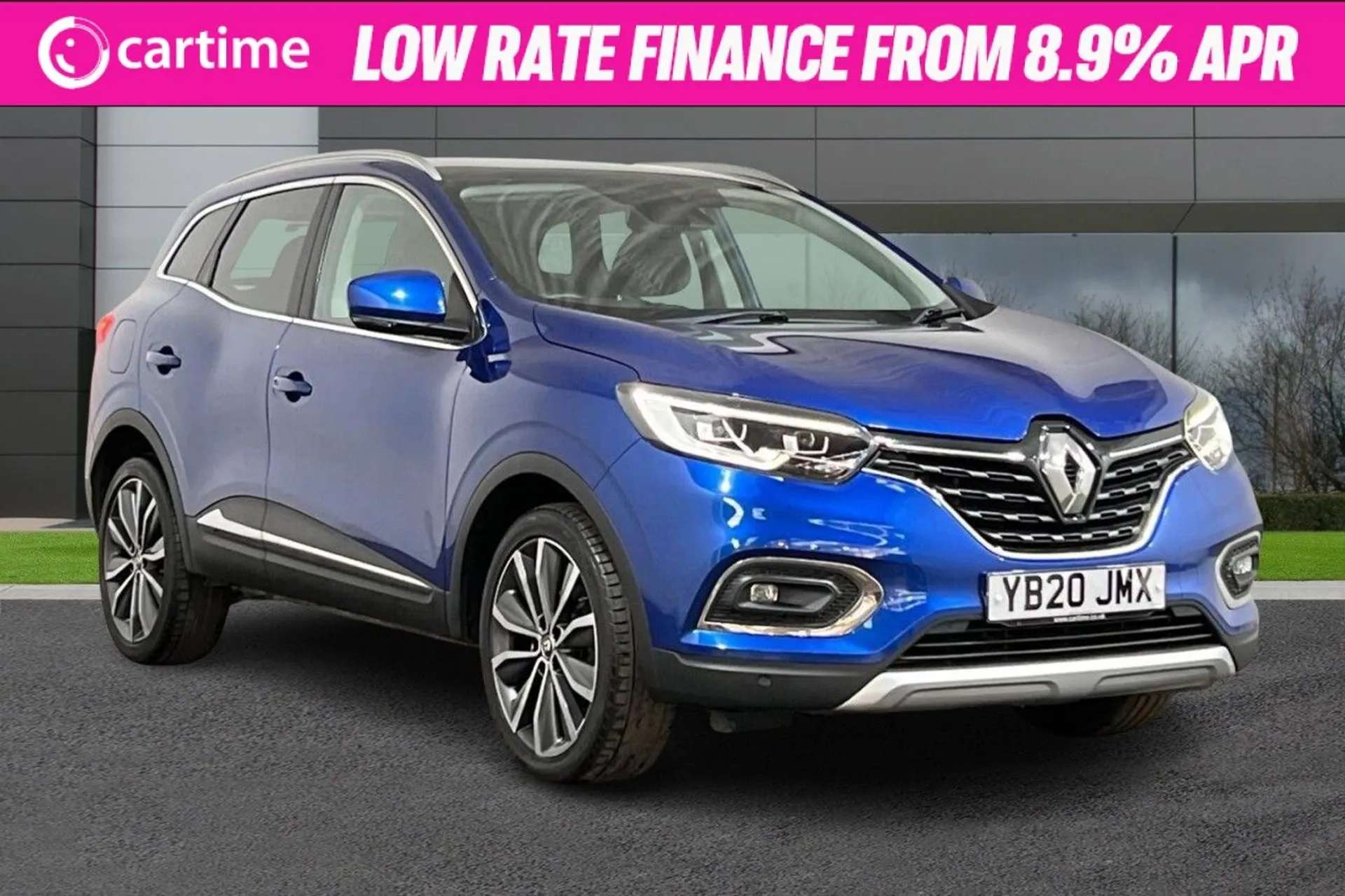 A 2020 RENAULT KADJAR 1.3 S EDITION TCE 5d 157 BHP 7in Touchscreen, Apple CarPlay / Android Auto, Bluetooth, Fixed Panoramic Roof, USB Connection Iron Blue, 19-Inch Alloy W A 2020 RENAULT KADJAR 1.3 S EDITION TCE 5d 157 BHP 7in Touchscreen, Apple CarPlay / Android Auto, Bluetooth, Fixed Panoramic Roof, USB Connection Iron Blue, 19-Inch Alloy W