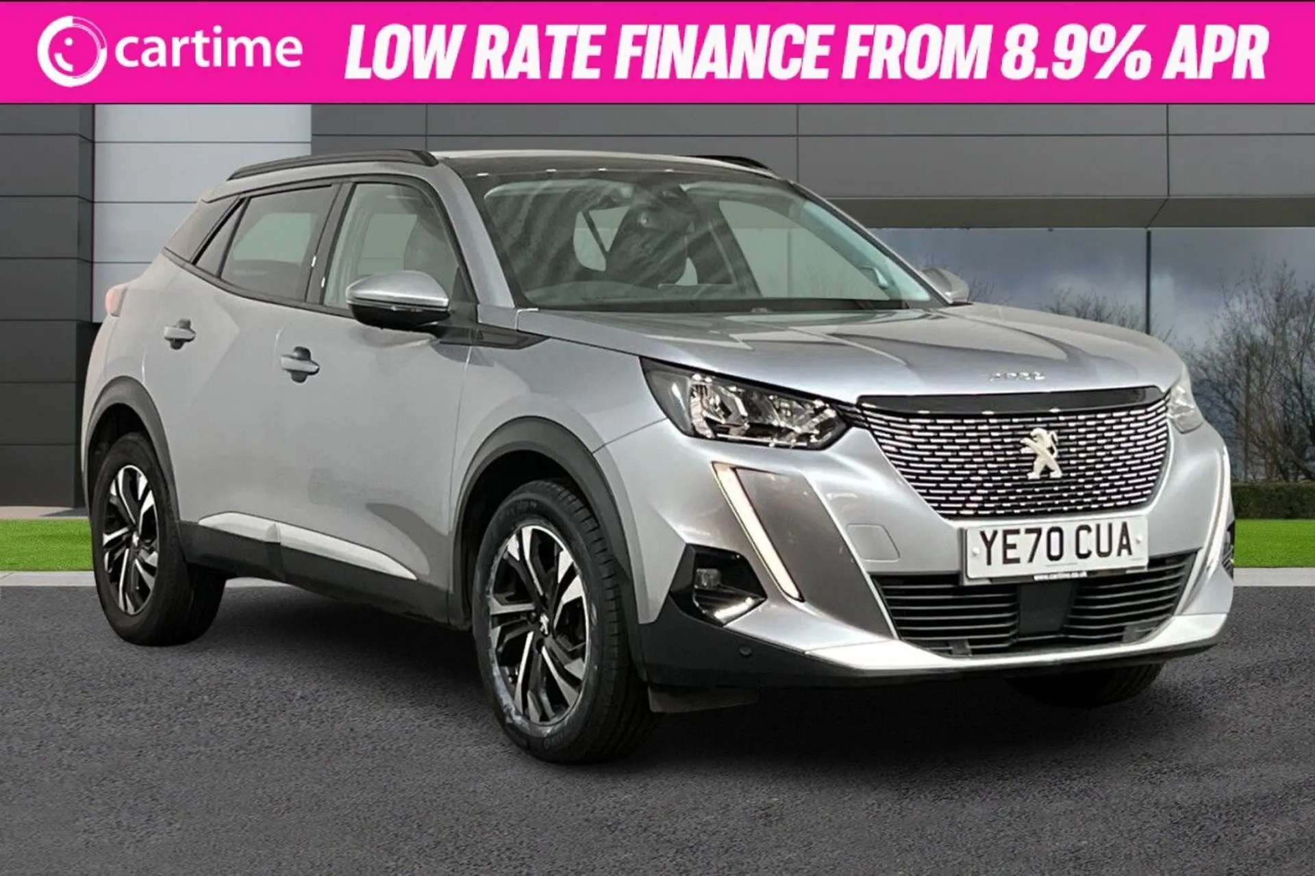 A 2020 PEUGEOT 2008 1.2 PURETECH S/S ALLURE 5d 100 BHP Apple CarPlay/Android Auto, Parking Sensors, Lane Keeping Assist, Folding Mirrors, DAB Digital Radio Nimbus Grey, 1 A 2020 PEUGEOT 2008 1.2 PURETECH S/S ALLURE 5d 100 BHP Apple CarPlay/Android Auto, Parking Sensors, Lane Keeping Assist, Folding Mirrors, DAB Digital Radio Nimbus Grey, 1