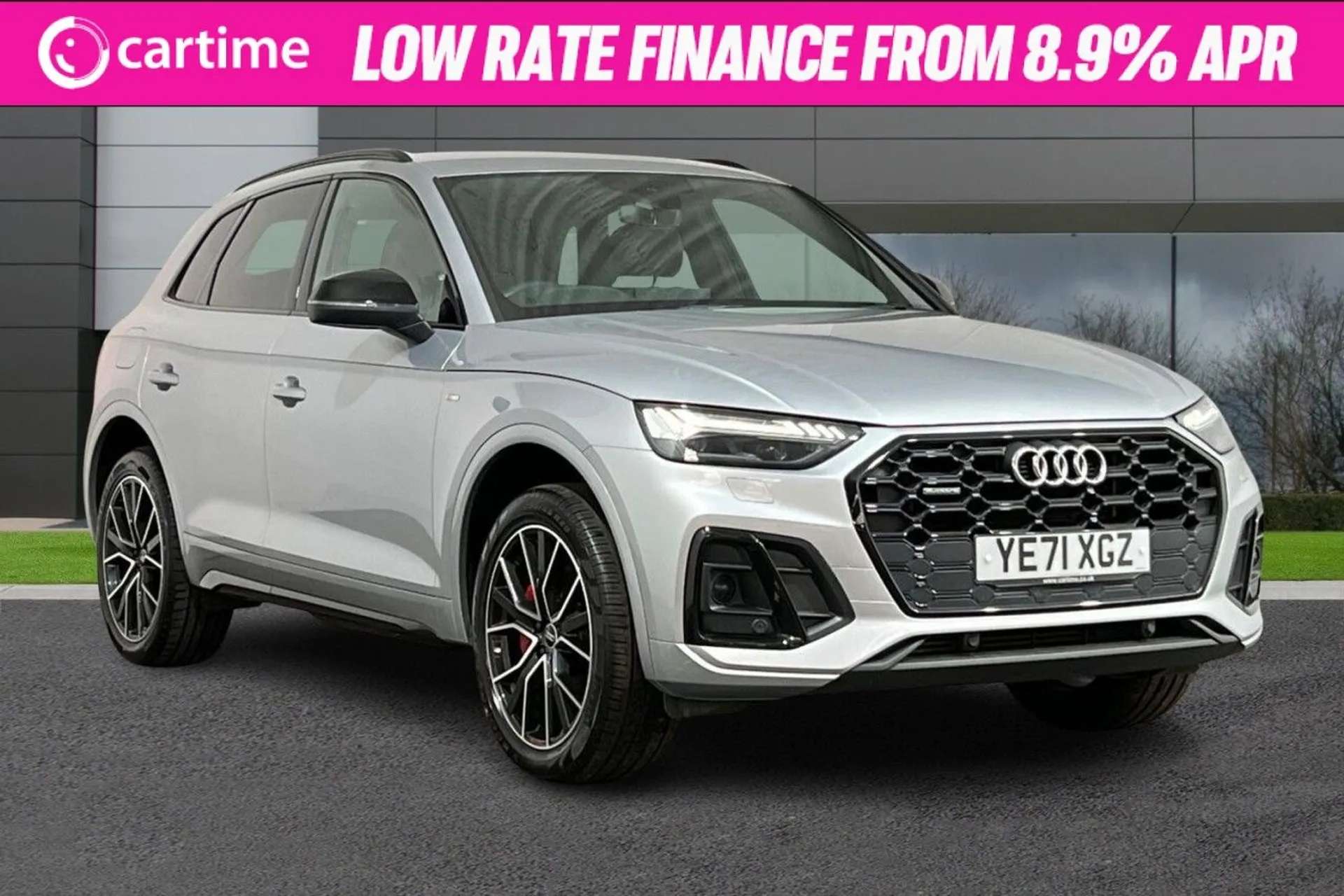 A 2021 AUDI Q5 2.0 TFSI E S LINE EDITION 1 QUATTRO 5d 295 BHP Privacy Glass, Audi Virtual Cockpit, Wireless Apple CarPlay, Heated Seats, 10.1-Inch MMI Floret Silver, A 2021 AUDI Q5 2.0 TFSI E S LINE EDITION 1 QUATTRO 5d 295 BHP Privacy Glass, Audi Virtual Cockpit, Wireless Apple CarPlay, Heated Seats, 10.1-Inch MMI Floret Silver,