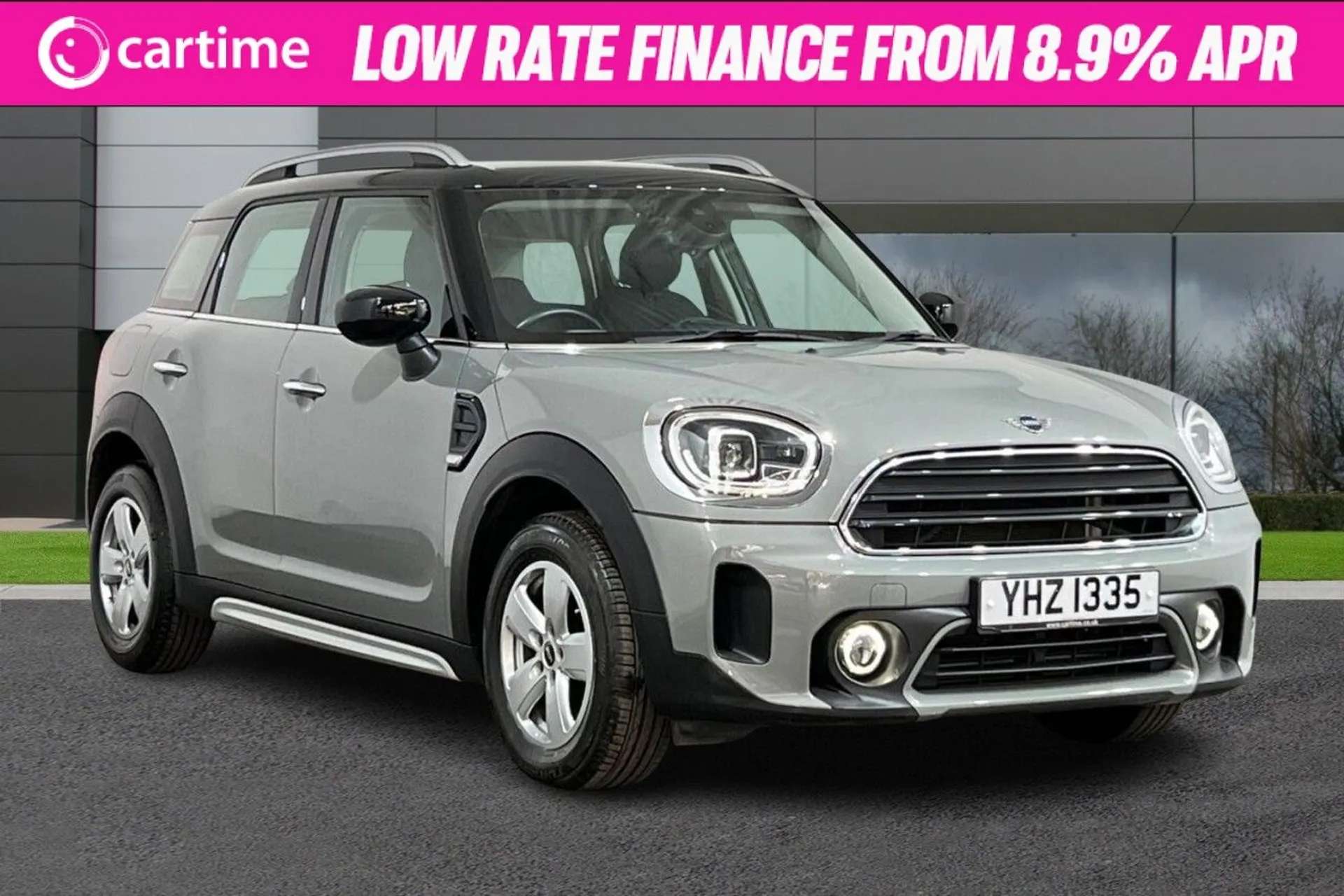 A 2021 MINI COUNTRYMAN 1.5 COOPER CLASSIC 5d 134 BHP 6.5in Display Screen, LED Lights, 16in Alloys, DAB / Bluetooth, Rear Sensors Moonwalk Grey, 16-Inch Alloy Wheels A 2021 MINI COUNTRYMAN 1.5 COOPER CLASSIC 5d 134 BHP 6.5in Display Screen, LED Lights, 16in Alloys, DAB / Bluetooth, Rear Sensors Moonwalk Grey, 16-Inch Alloy Wheels